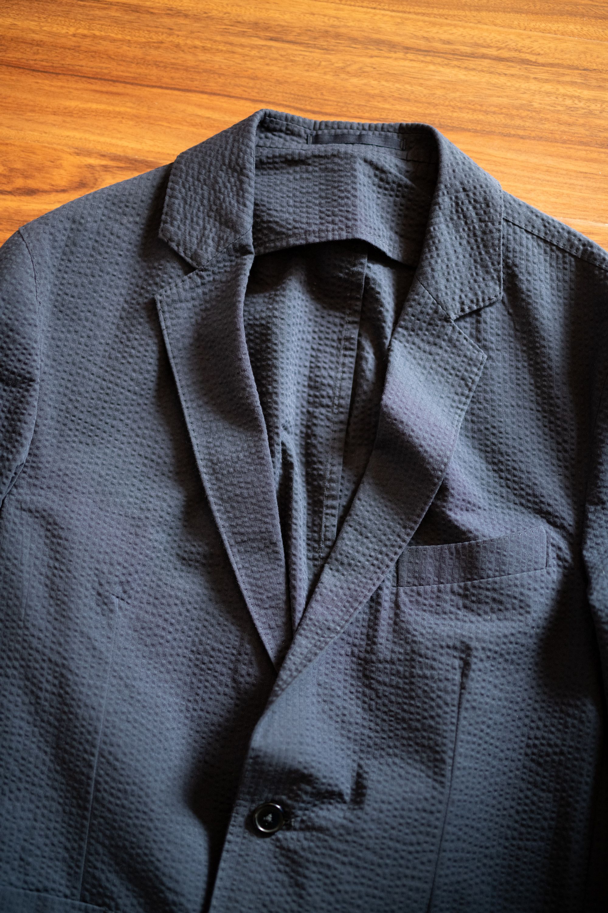 Officine Generale NEW Officine Generale Cotton Seersucker Lightest Jacket 52 Size 42R - 5 Thumbnail