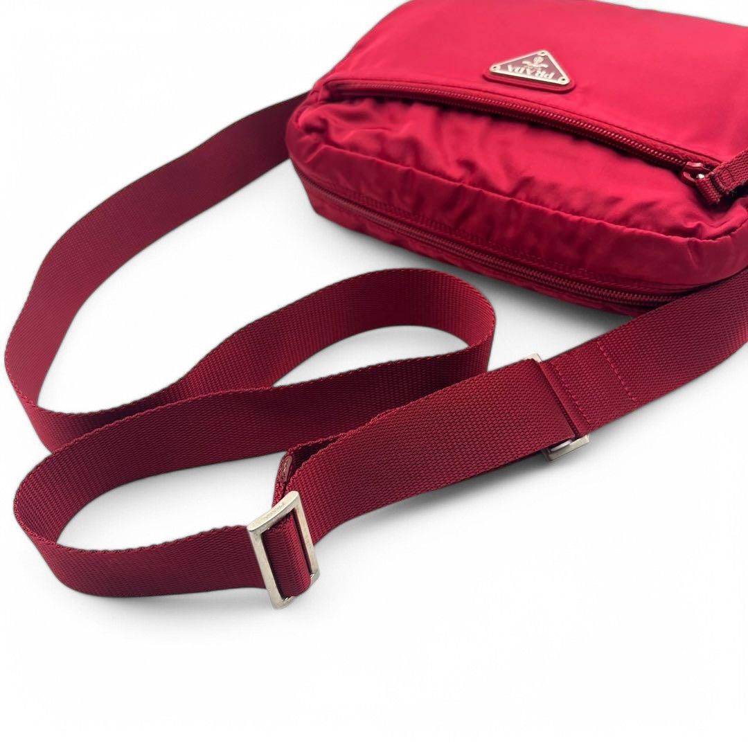 Prada Prada - Triangle Logo Plate Camera Shoulder Bag Crossbody Size ONE SIZE - 5 Thumbnail