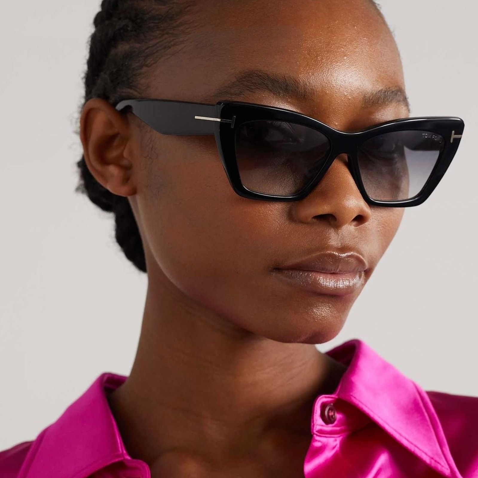 Tom Ford New, TOM FORD Wyatt Sunglasses TF871 01B Authentic Size ONE SIZE - 3 Thumbnail