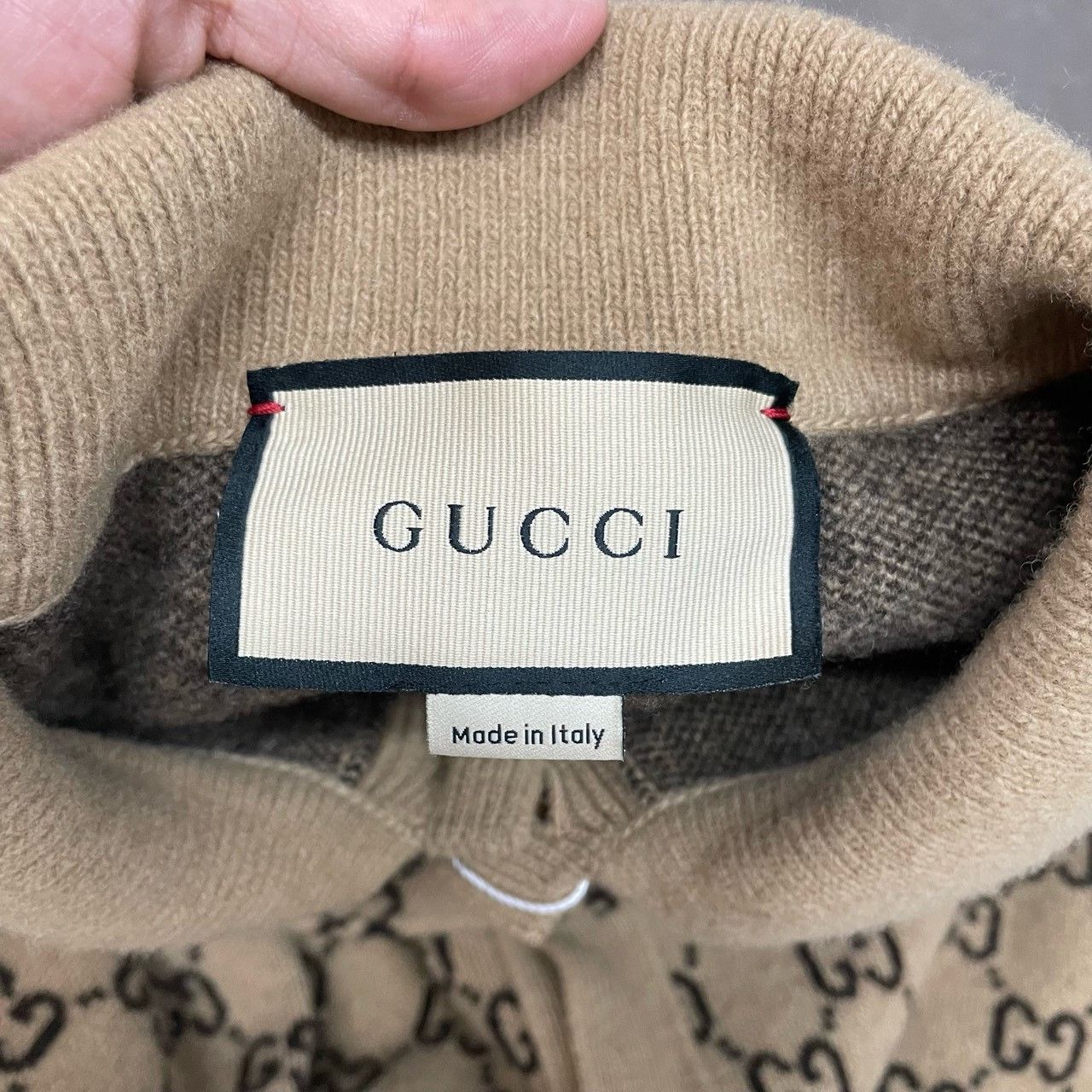 Gucci Gucci Brown old flower full print cardigan sweater 2501-Nex Size US XS / EU 42 / 0 - 5 Thumbnail
