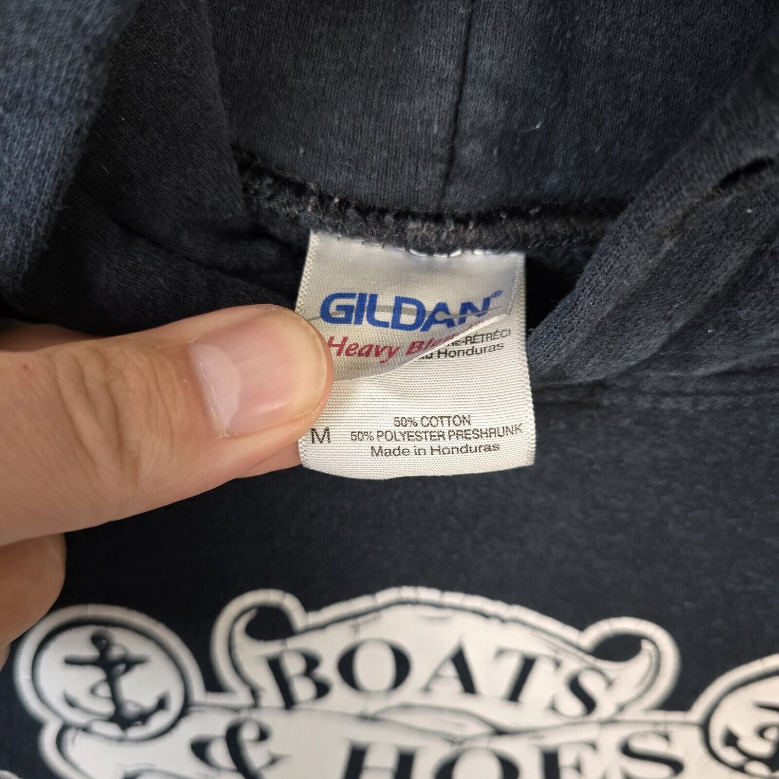 Gildan Prestige Worldwide Funny Boats and Hoes Hoodie Medium Size US M / EU 48-50 / 2 - 7 Thumbnail