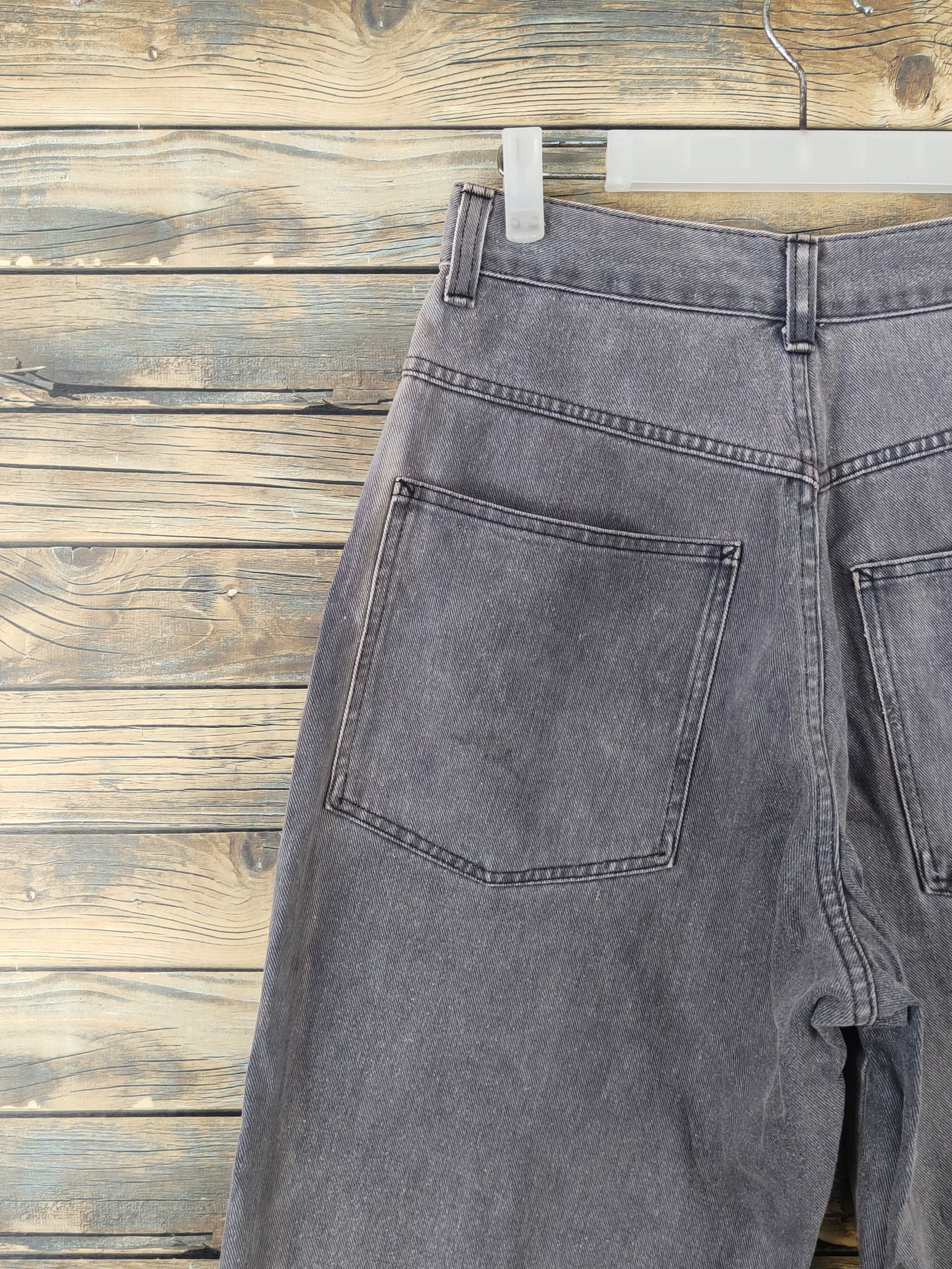 Big John Big John Dark Gray Distressed Ripped denim Jeans #W1586 Size US 28 / EU 44 - 8 Thumbnail