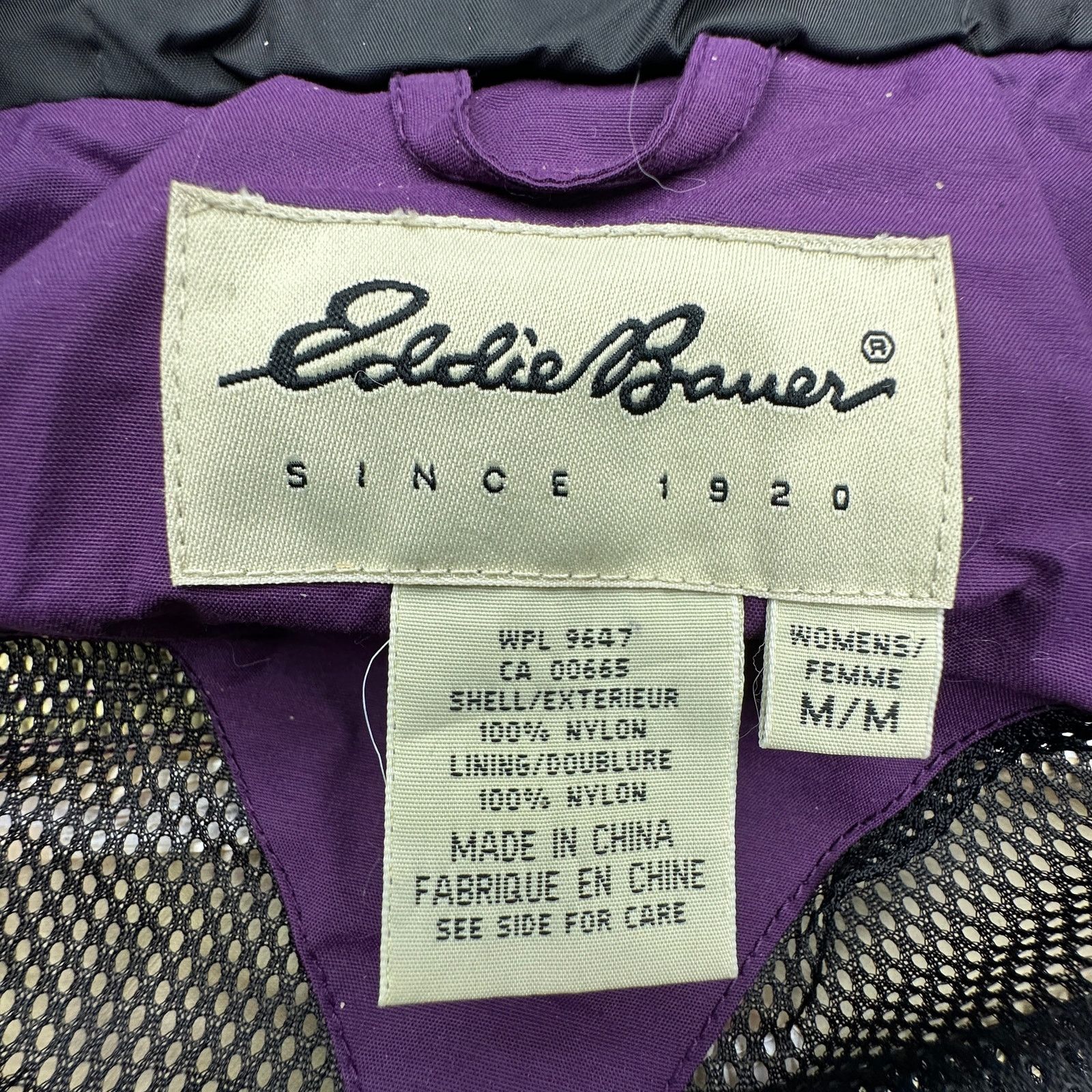 Eddie Bauer Vintage Eddie Bauer Gore-Tex Purple Nylon Jacket Womens M Size M / US 6-8 / IT 42-44 - 2 Thumbnail