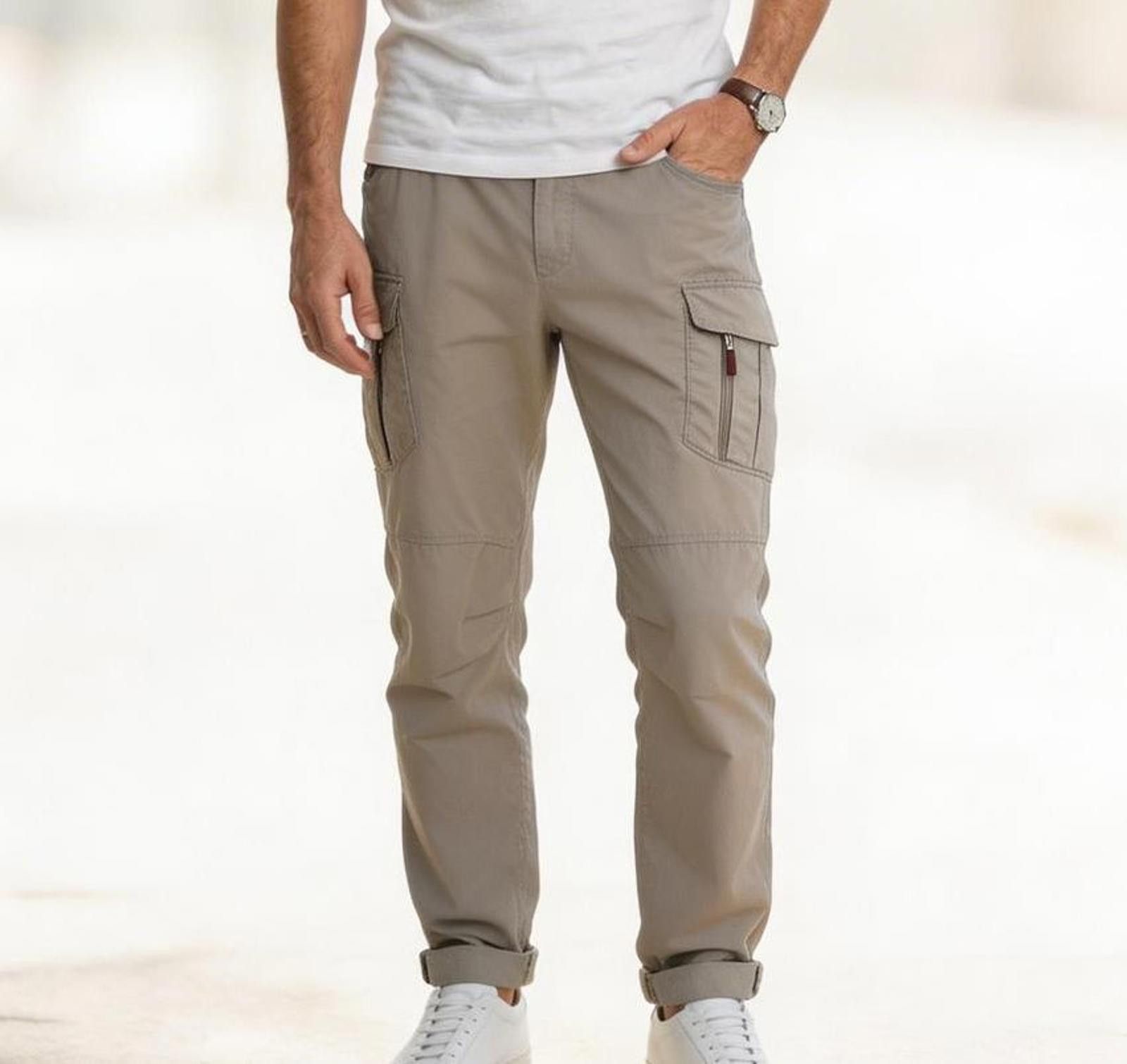 Other Fashion Sport Men's Gray Utility Cargo Pants - many sizes Size US 32 / EU 48 - 1 Thumbnail