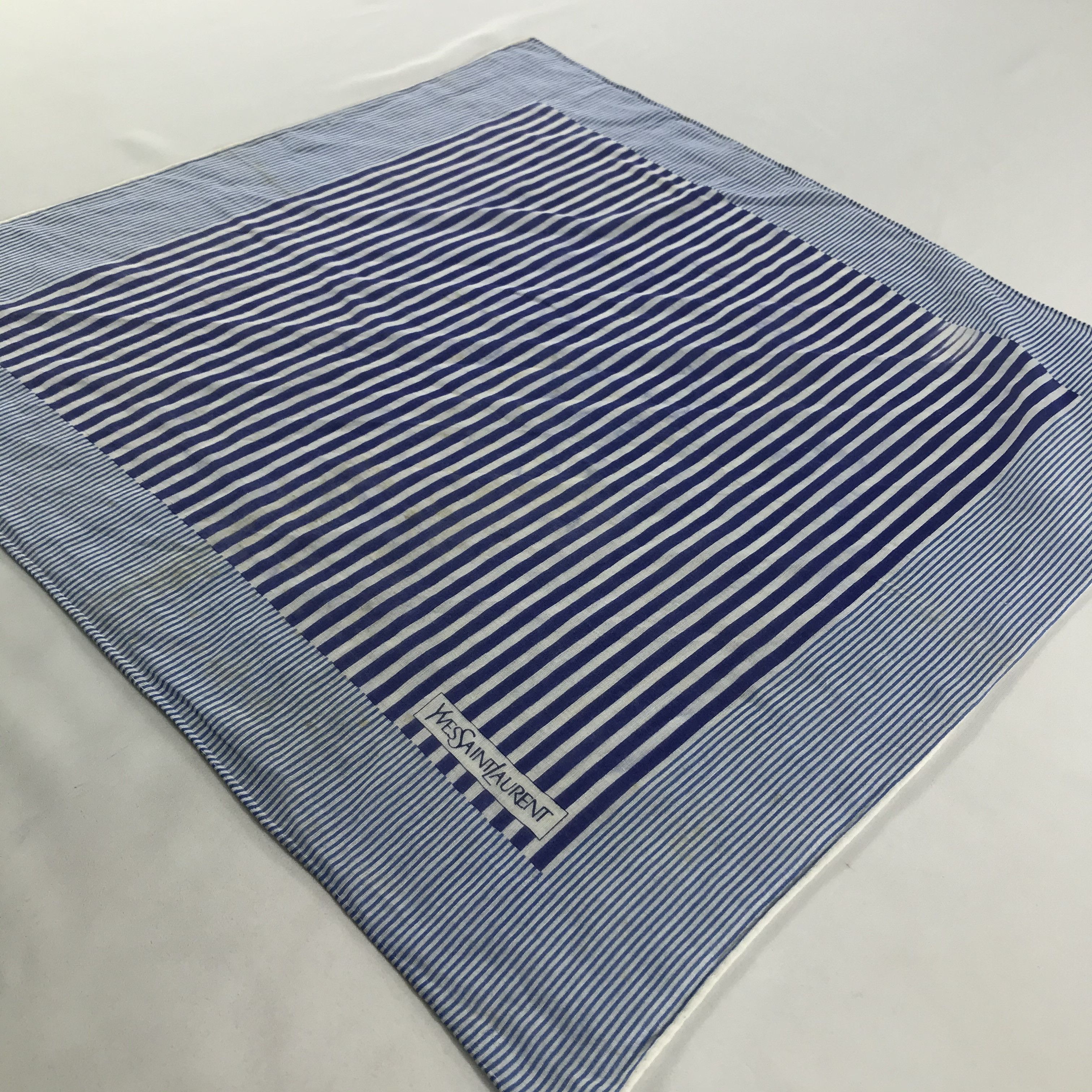 Vintage × Yves Saint Laurent Yves Saint Laurent Bandana / Handkerchief/Neckerchief -S1719 Size ONE SIZE - 2 Thumbnail
