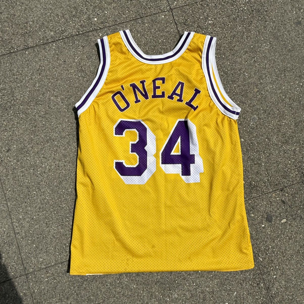 Champion × NBA × Vintage vintage jersey Lakers Shaq O’neal reversible90s champion nba Size US S / EU 44-46 / 1 - 10 Thumbnail