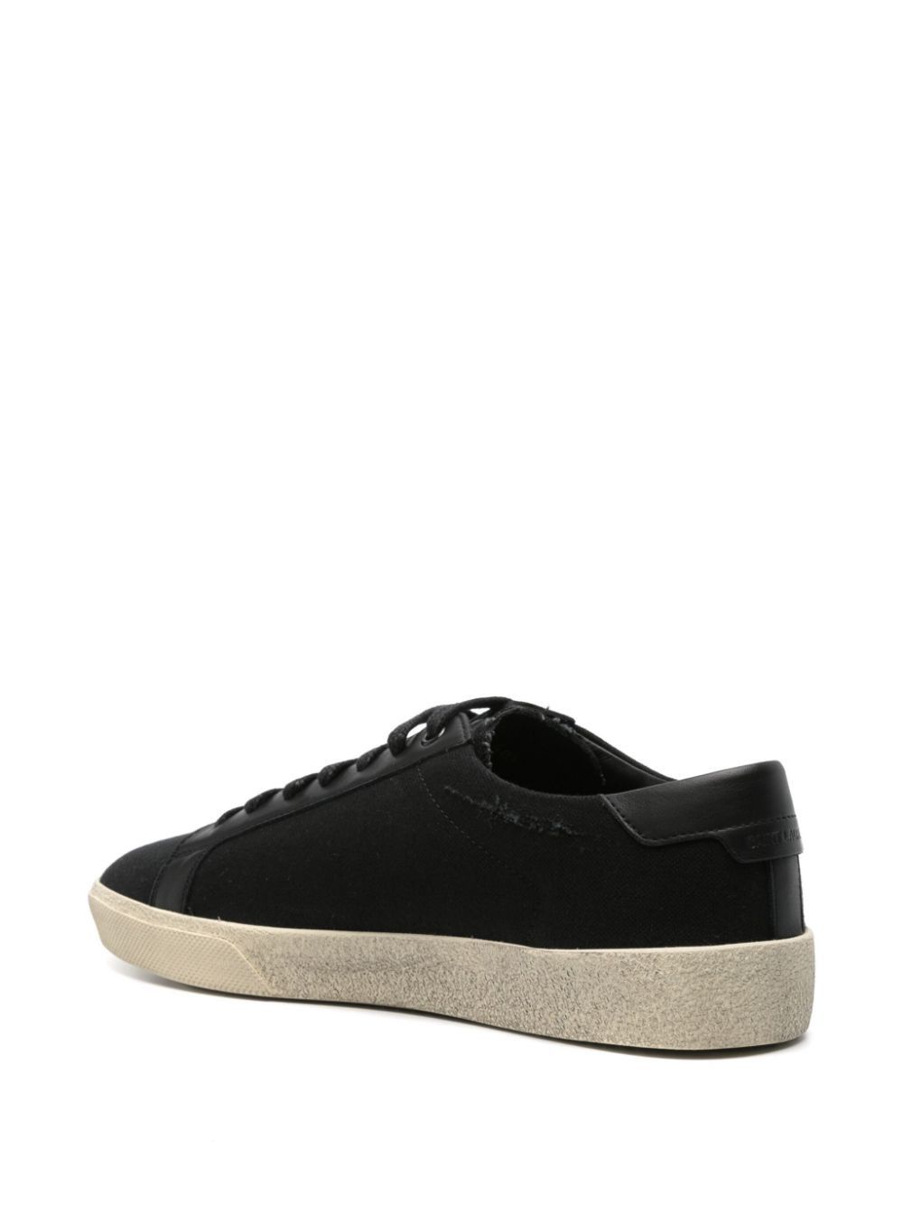 Saint Laurent Paris o1bcso1str1224 Classic Sneaker In Canvas in Black Size US 7 / EU 40 - 2 Thumbnail