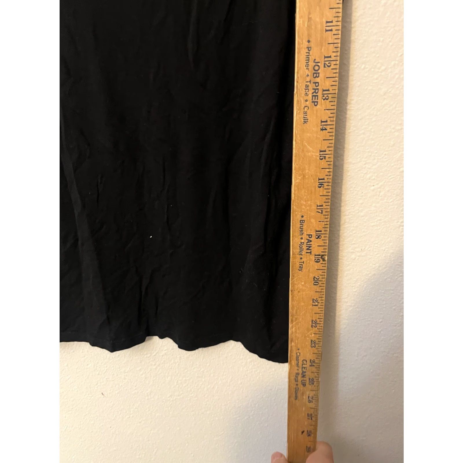 H&M VINTAGE H&M Tank Shirt Women Solid Black Cotton Modal S Small Tunic Tank Camisole Womens Size S / US 4 / IT 40 - 5 Thumbnail
