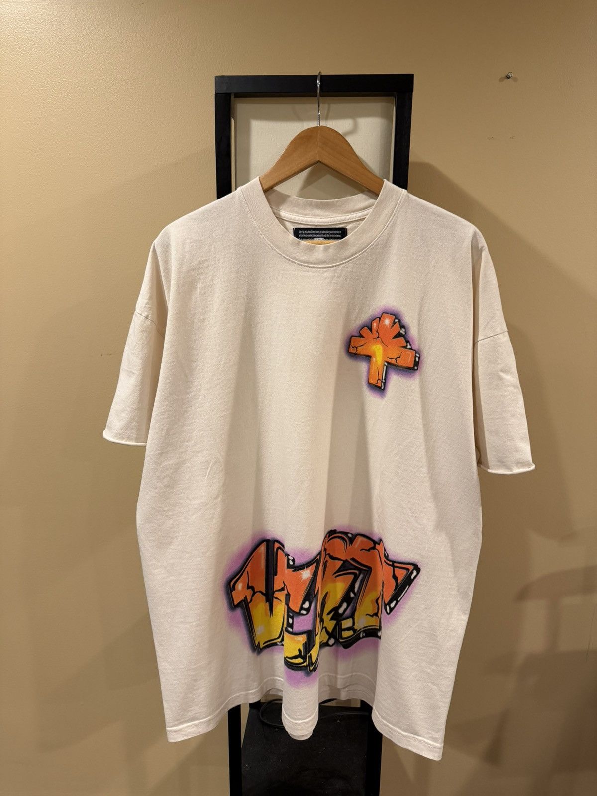 Vertabrae Vertabrae Graffiti / Art Paid in Full White Short Sleeve Tee Size US XL / EU 56 / 4 - 3 Thumbnail