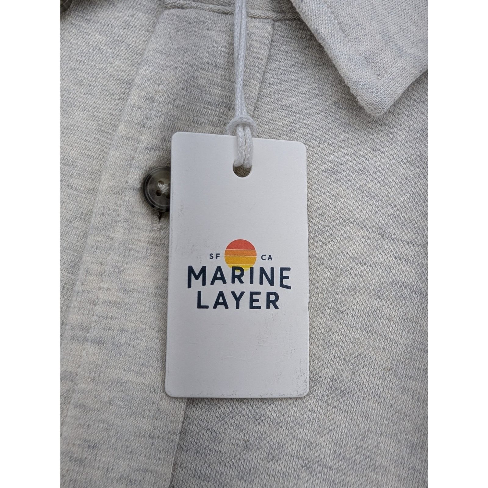 Marine Layer NWT Marine Layer Men's Pacifica Stretch Twill Shirt Size US XXL / EU 58 / 5 - 3 Thumbnail