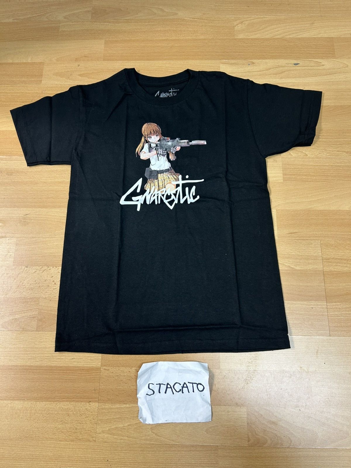 Gnarcotic × Japanese Brand Gnarcotic Anime Tee Black Size US S / EU 44-46 / 1 - 1 Thumbnail