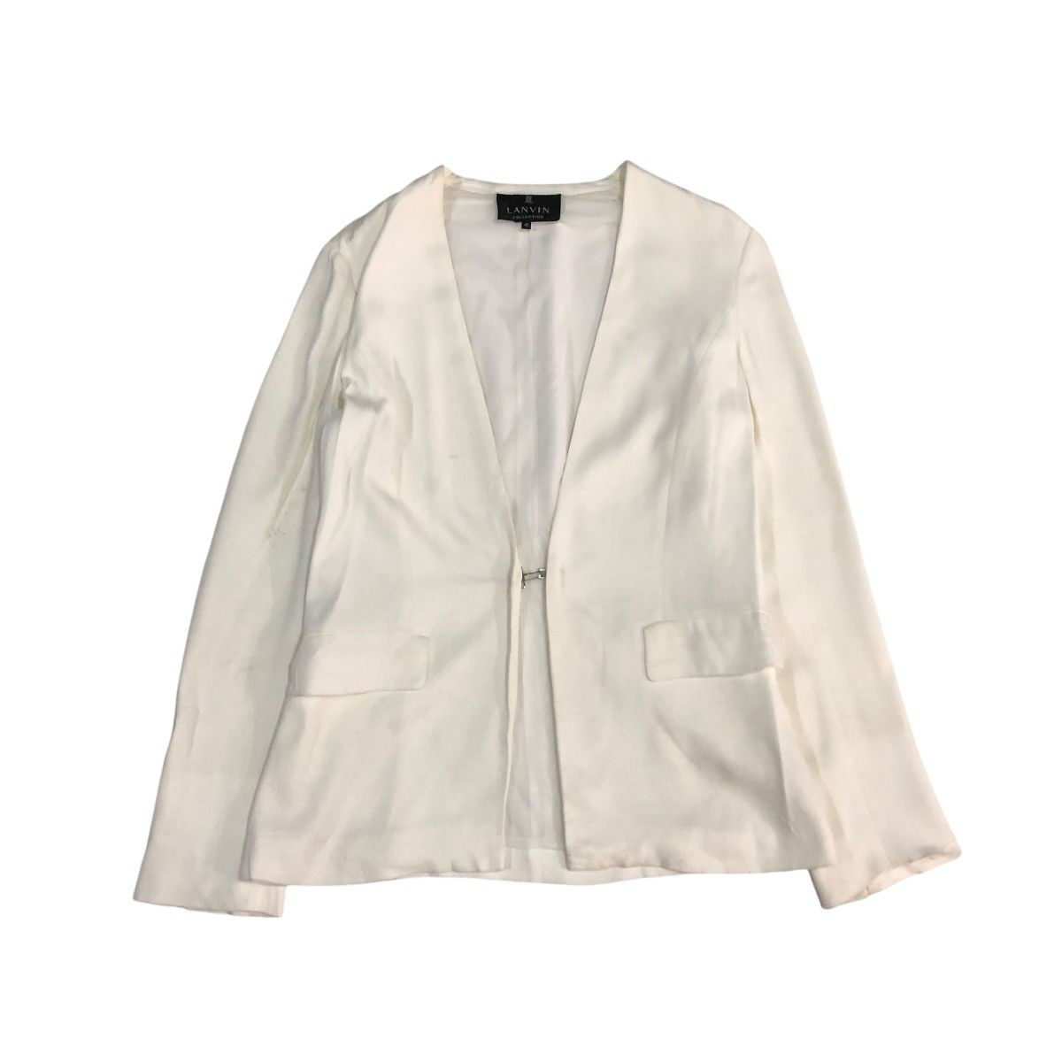 Japanese Brand 🔥VINTAGE CHORE WORKER JACKET BIKER LANVIN COLLECTIONS Size S / US 4 / IT 40 - 1 Thumbnail