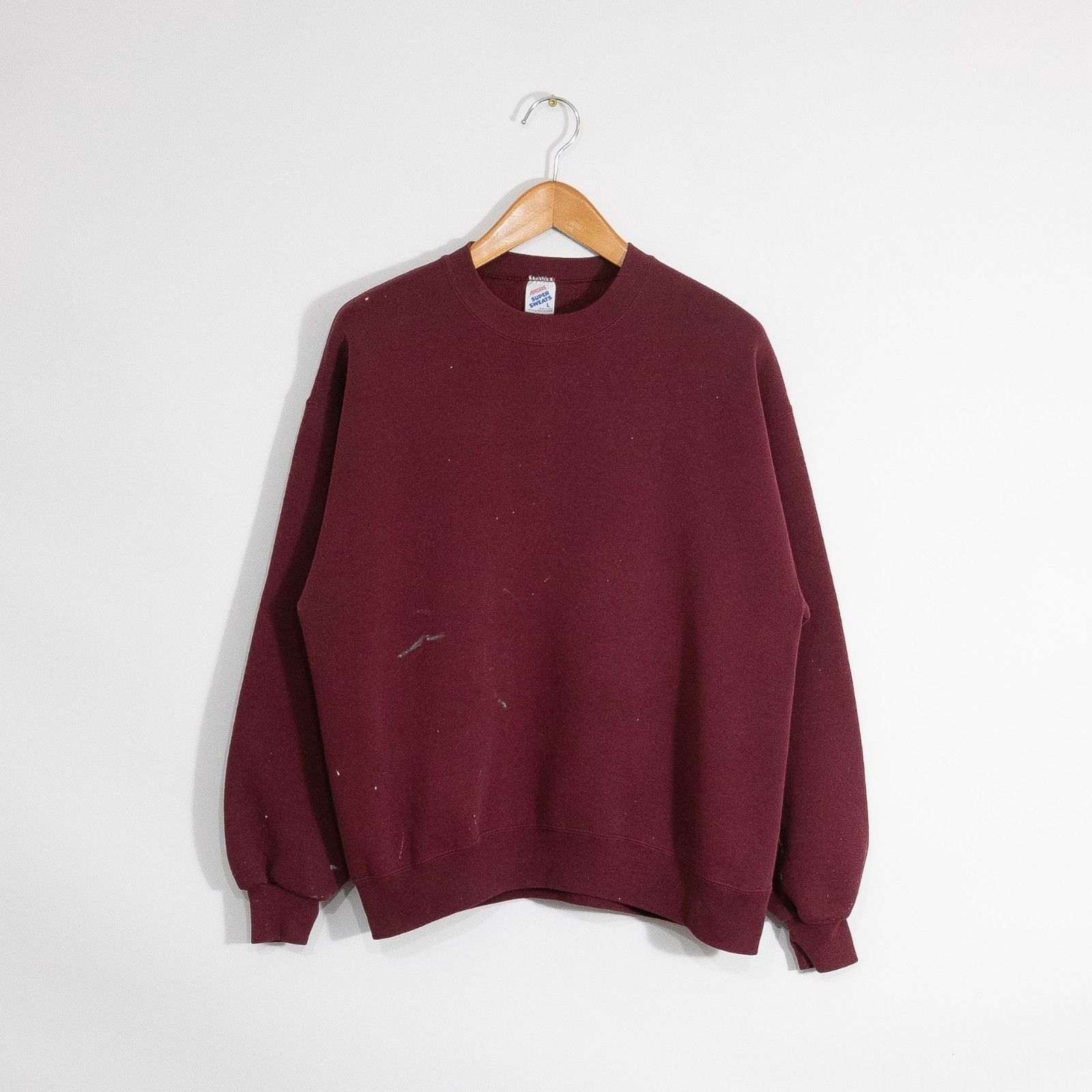 Russell Athletic Vintage 90s Russell Athletic Blank Sweatshirt Mens Large Size US L / EU 52-54 / 3 - 1 Thumbnail