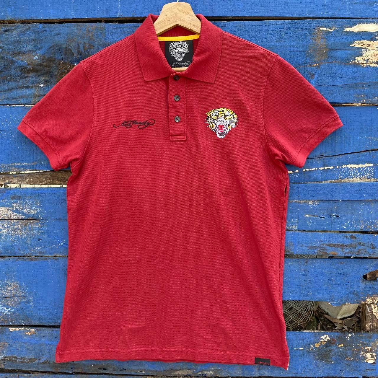Christian Audigier Ed hardy Polo tee Size US M / EU 48-50 / 2 - 1 Thumbnail