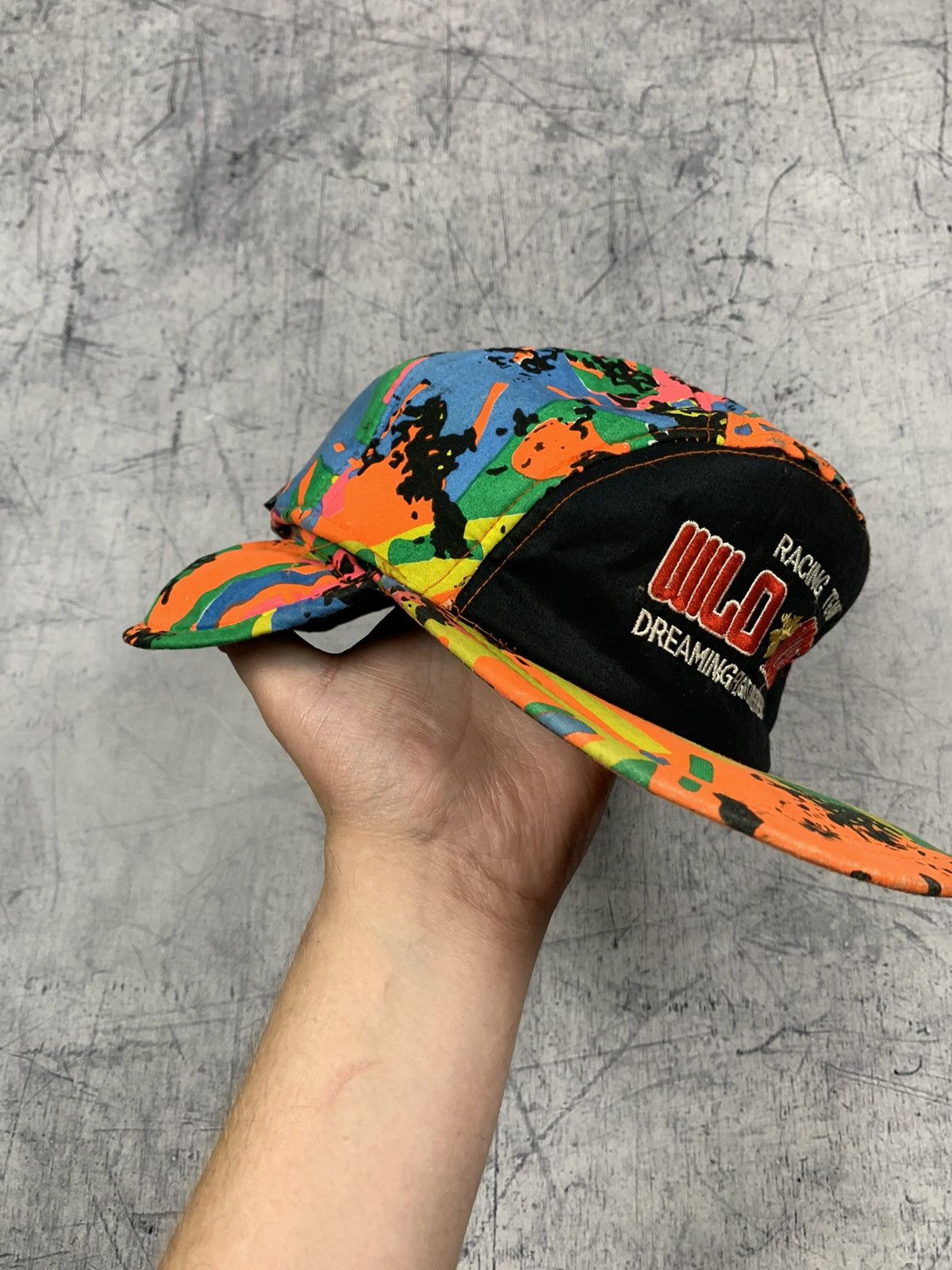 Vintage Rare Racing Team Wild Moose Dreaming Flight Over The Sea Cap Size ONE SIZE - 6 Thumbnail