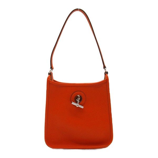 image of Hermes Epsom Vespa Pm in Orange, Women's