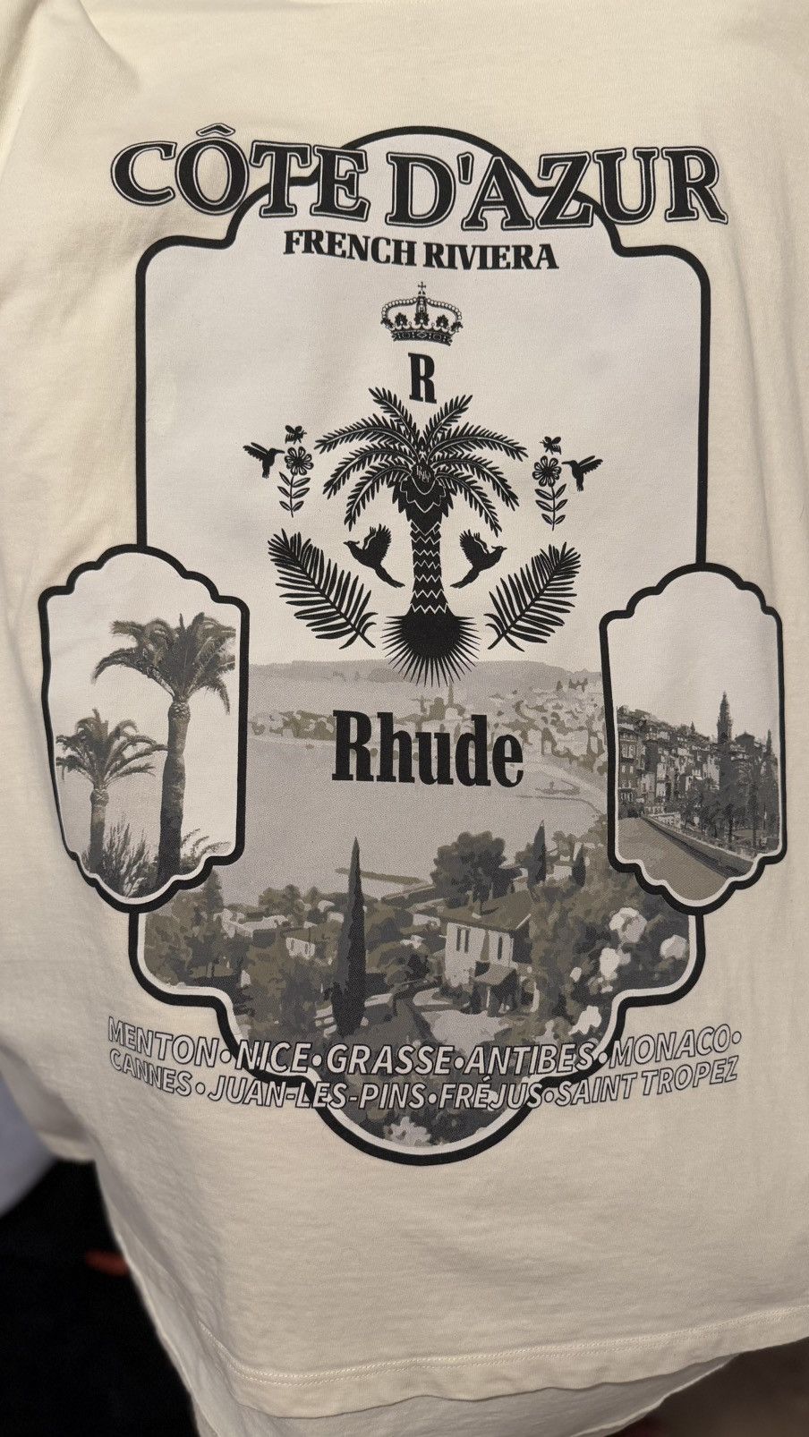 Rhude Rhude Côte D’azur Tee Size US XL / EU 56 / 4 - 5 Thumbnail