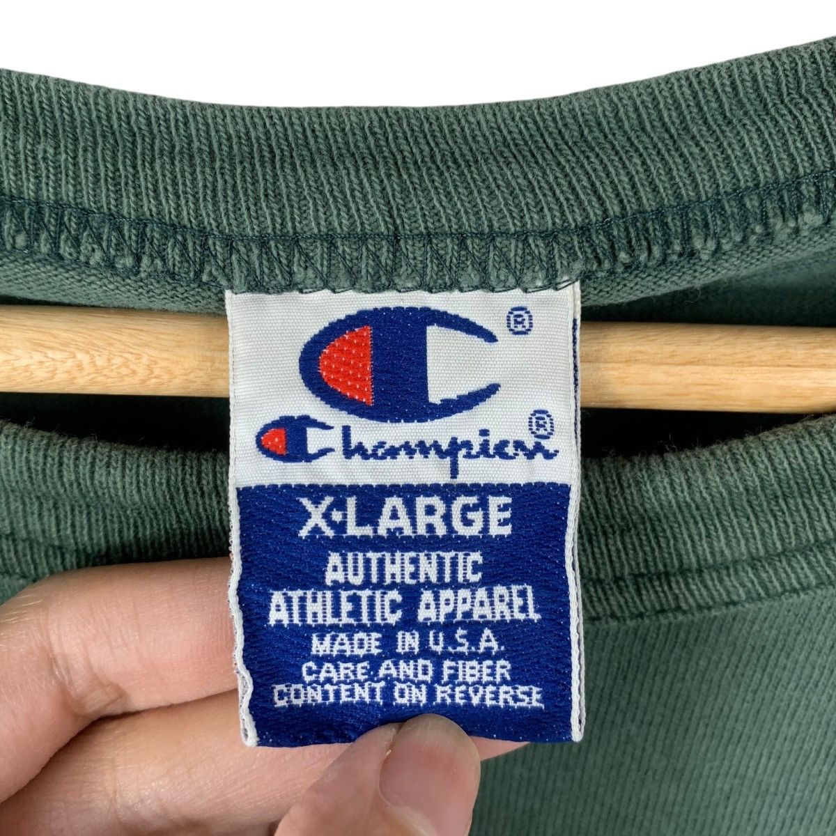 Vintage Vintage 90’ CHAMPION MICHIGAN State University Tee Shirt Size XL / US 12-14 / IT 48-50 - 6 Thumbnail