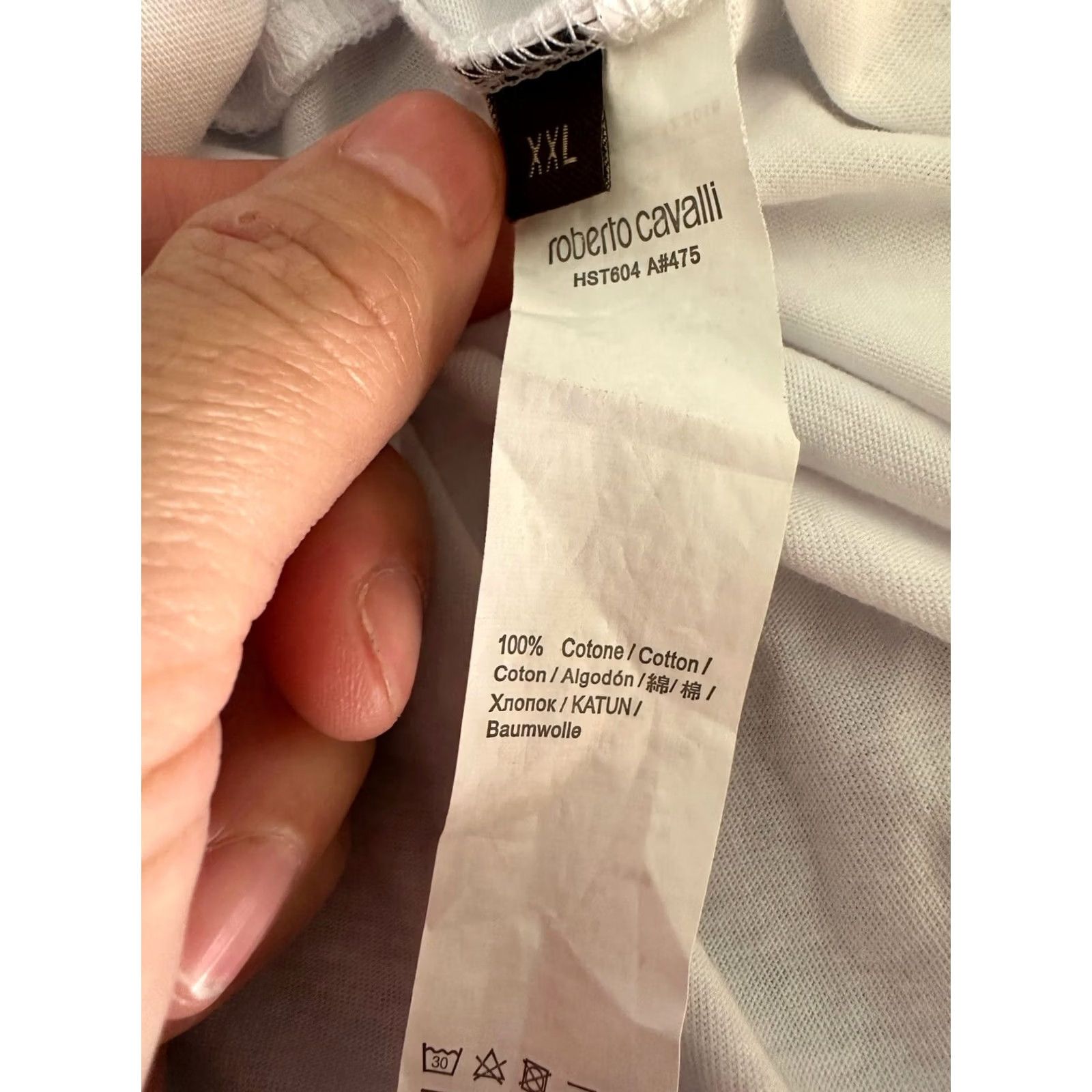 Roberto Cavalli Roberto Cavalli T-Shirt Men’s Size XXL White Graphic RARE Phoenix 21.25x29.5 Size US XXL / EU 58 / 5 - 5 Thumbnail