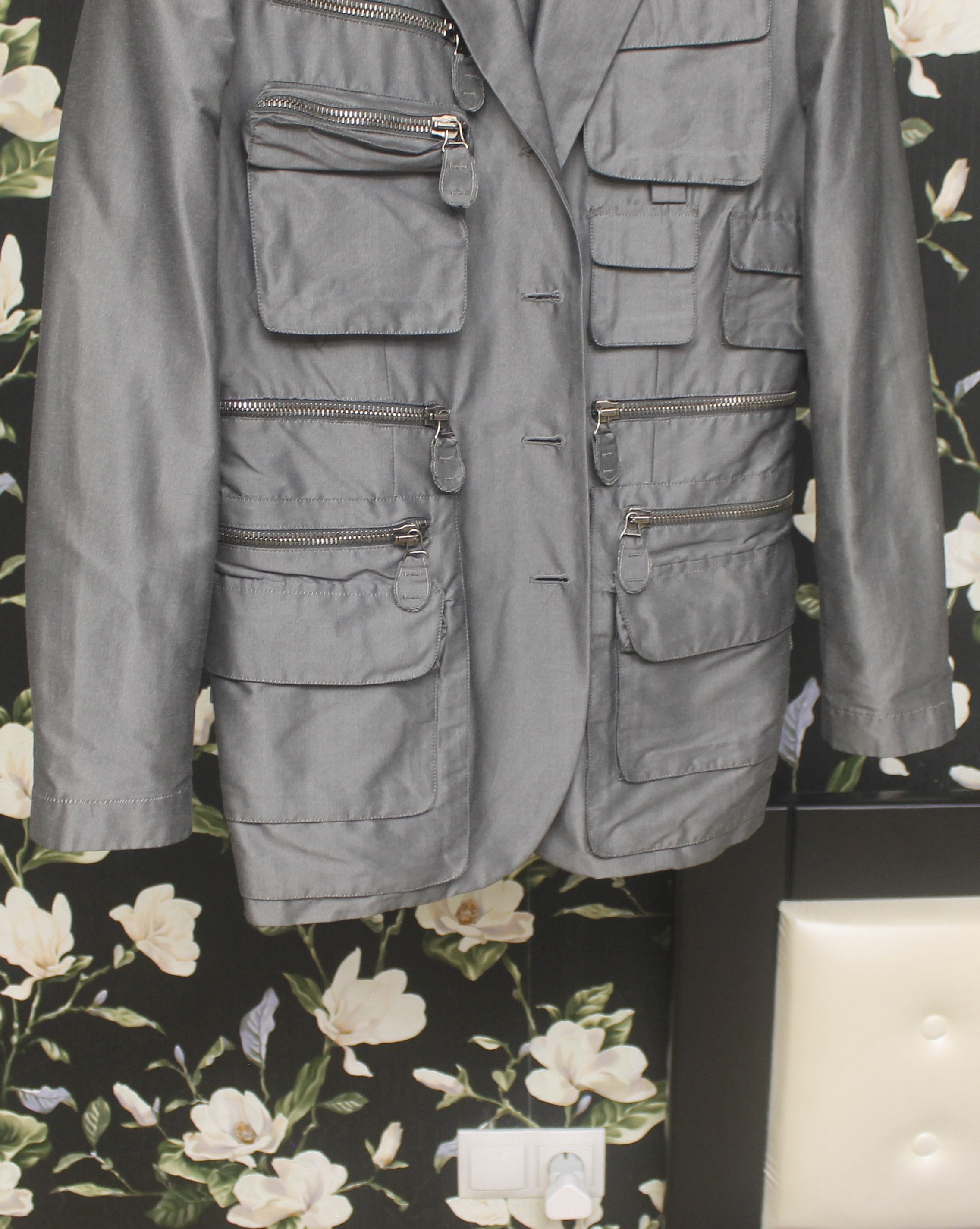 Jean Paul Gaultier × Vintage Jean Paul Gaultier Vintage 90's Multi-Pocket Jacket Blazer Size L / US 10 / IT 46 - 3 Thumbnail