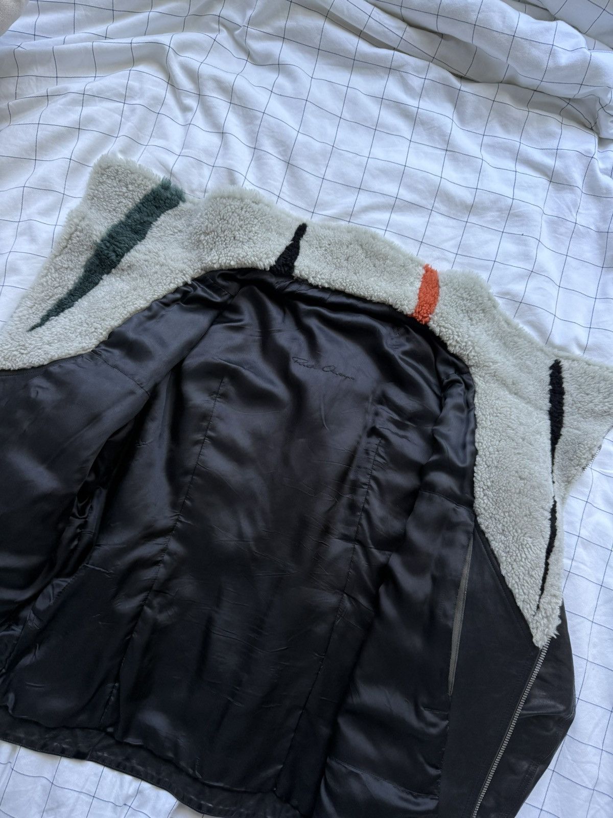 Rick Owens Rick Owens Bauhaus Shearling Jacket Size US L / EU 52-54 / 3 - 5 Thumbnail