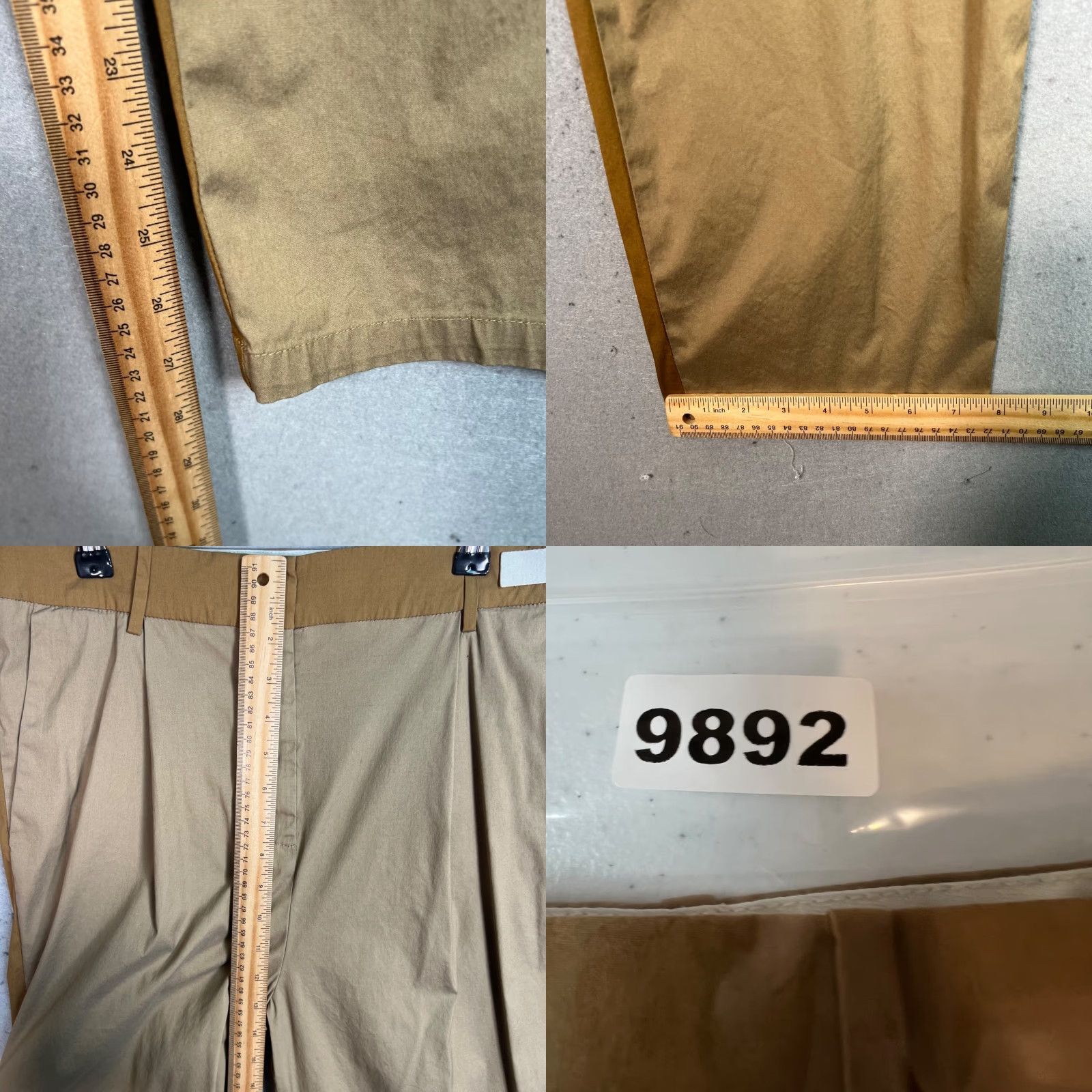 Loreak Mendian Loreak Mendian Womens Chino Pants Regular Size 38 Beige Cotton Blend 28 Inseam 2 Tone Tan Casual Event 90s (if applicable) Womens Size 26" / US 2 / IT 38 - 8 Thumbnail