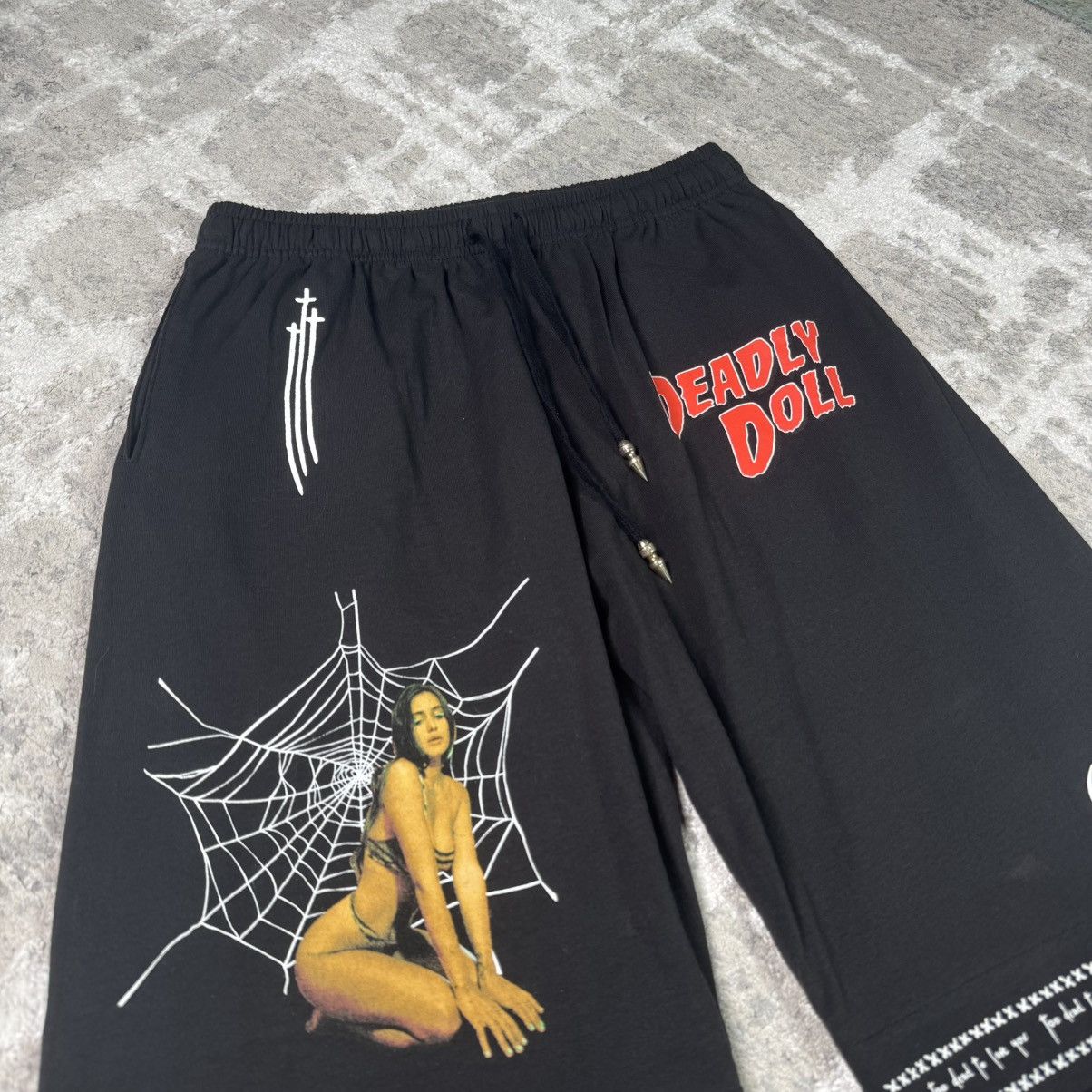 Chrome Hearts Deadly doll sweatpants Size US 33 - 6 Thumbnail
