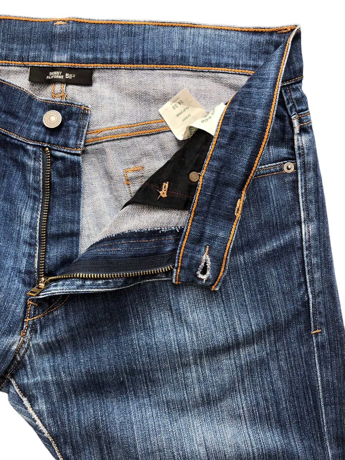 Levi's Vintage Levi's 511 Skinny Denim Jeans Size US 36 / EU 52 - 9 Thumbnail