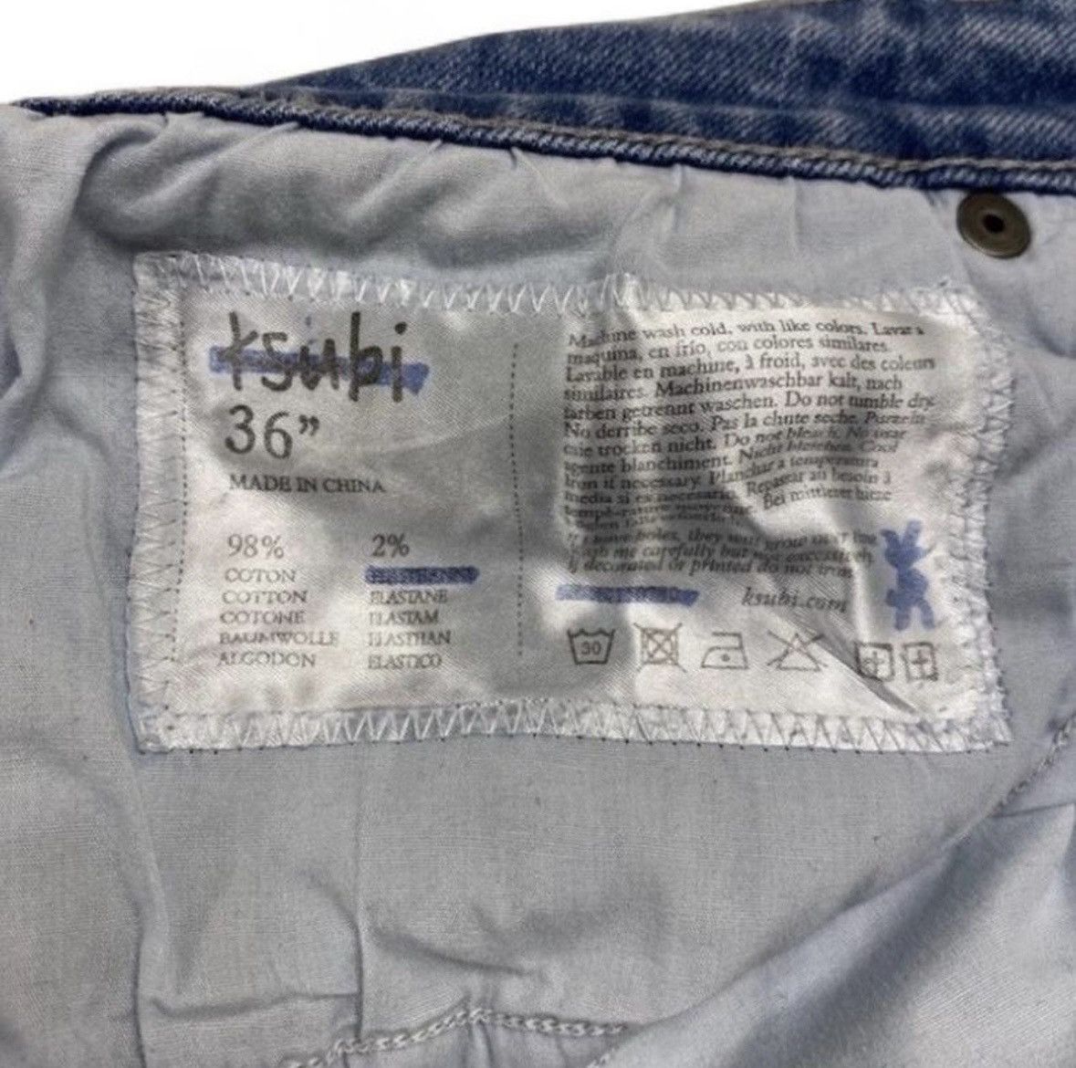 Ksubi Ksubi Chitch Denim Size US 36 / EU 52 - 3 Thumbnail