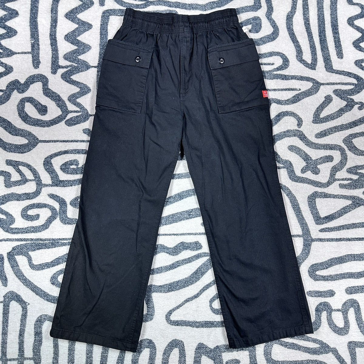 Urban Outfitters Cookman Monkey Cargo Pants Black Size 30-40 Size US 30 / EU 46 - 1 Thumbnail
