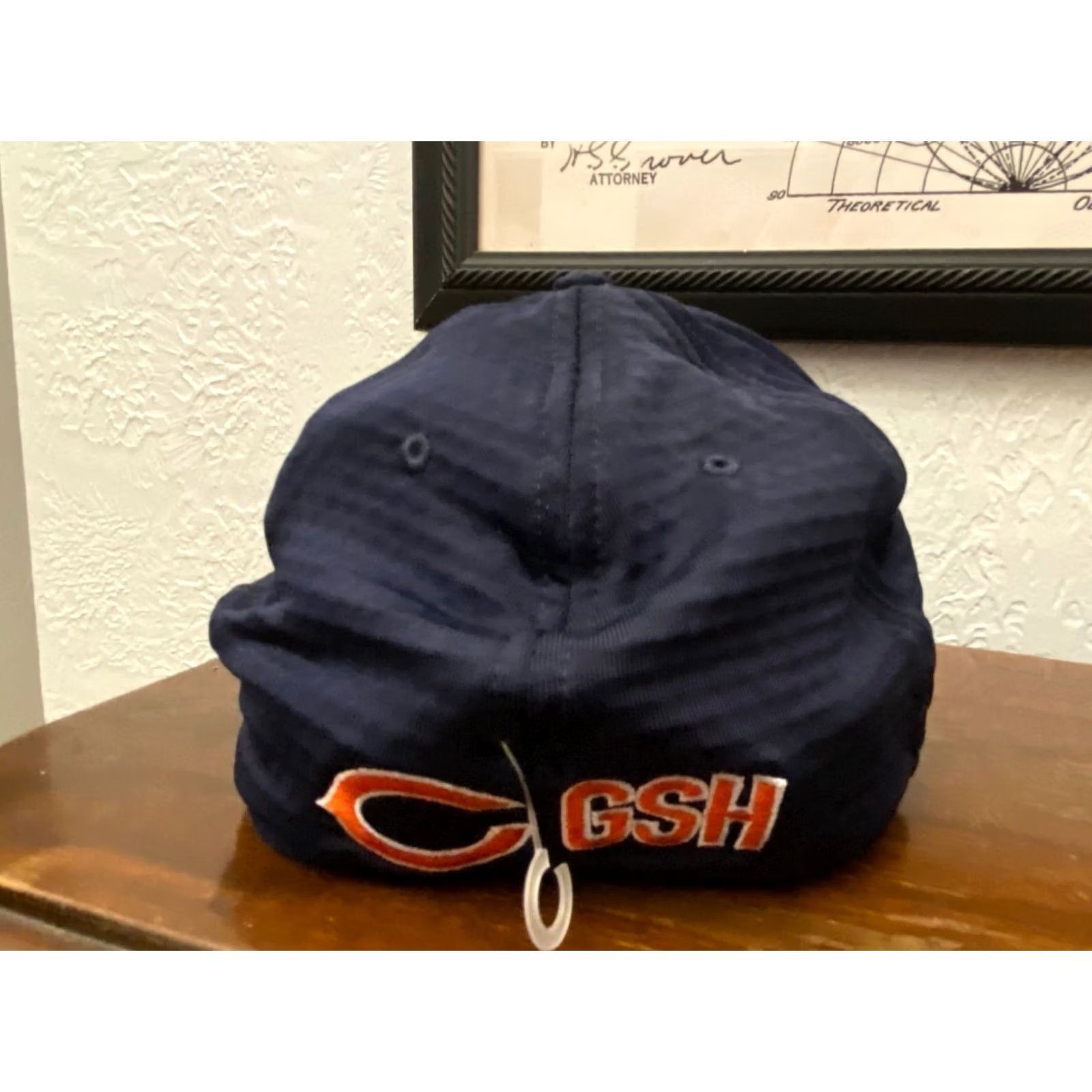 New Era New Era Chicago Bears GSH Gray Sideline Training Fitted Hat Men L/XL Blue Baseball Cap Size ONE SIZE - 3 Thumbnail