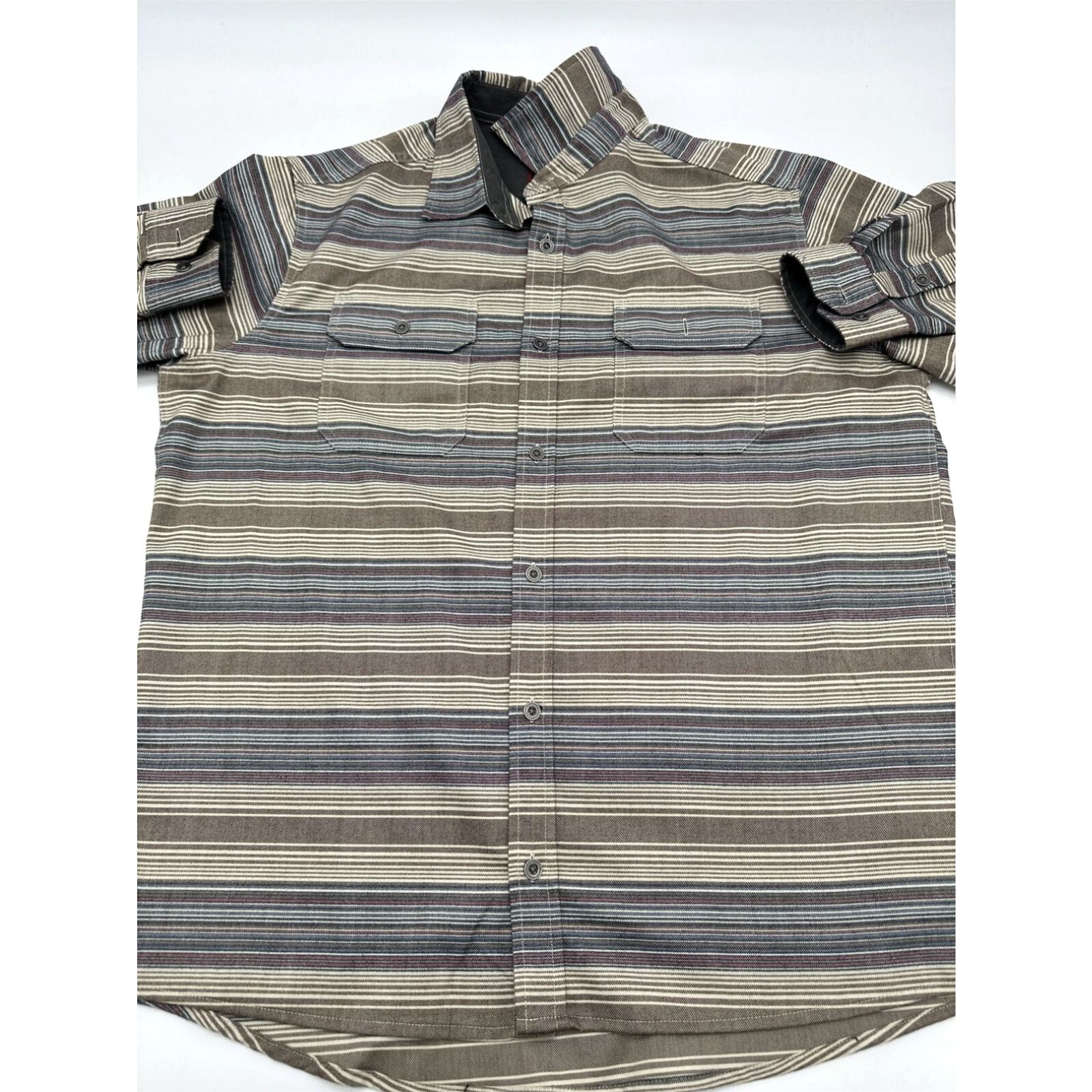 swiss tech button up shirt