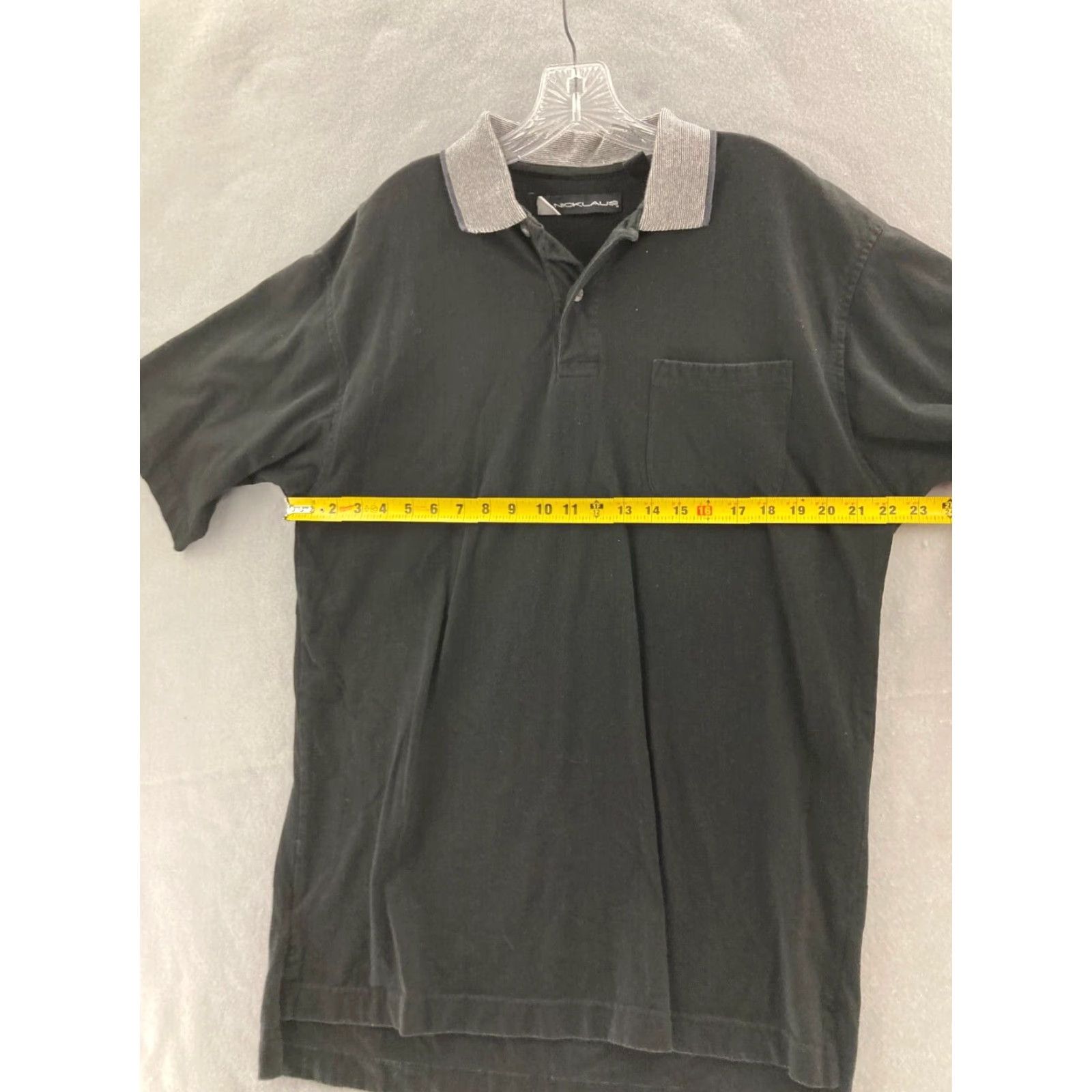 Vintage VINTAGE Jack Nicklaus Polo Shirt Mens Large Black Polo Shirt Mens Large Black Size US L / EU 52-54 / 3 - 2 Thumbnail
