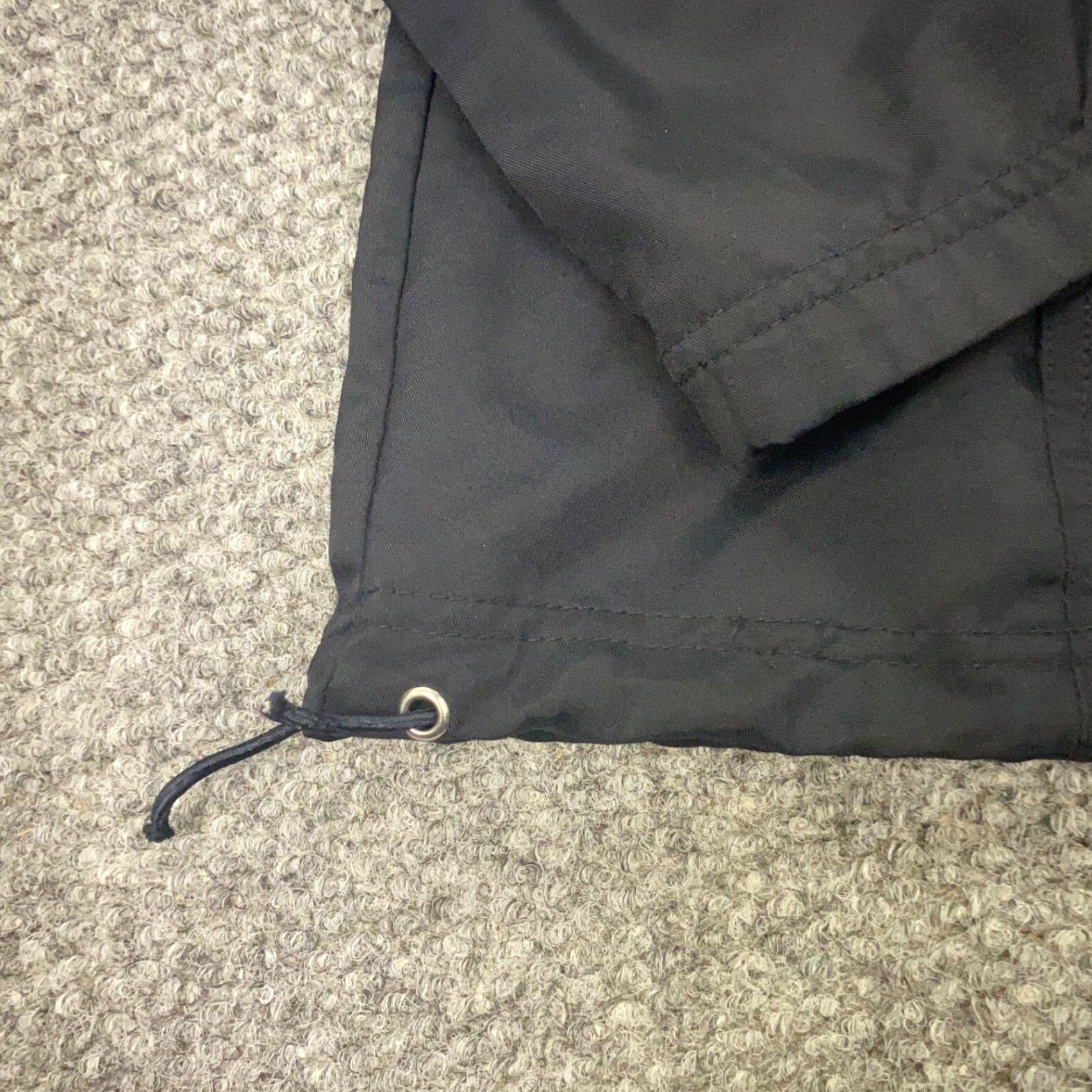 Oleg Cassini Oleg Cassini Sport Jacket Womens XL Black Windbreaker Full Zip Lightweight Pockets Size XL / US 12-14 / IT 48-50 - 7 Thumbnail