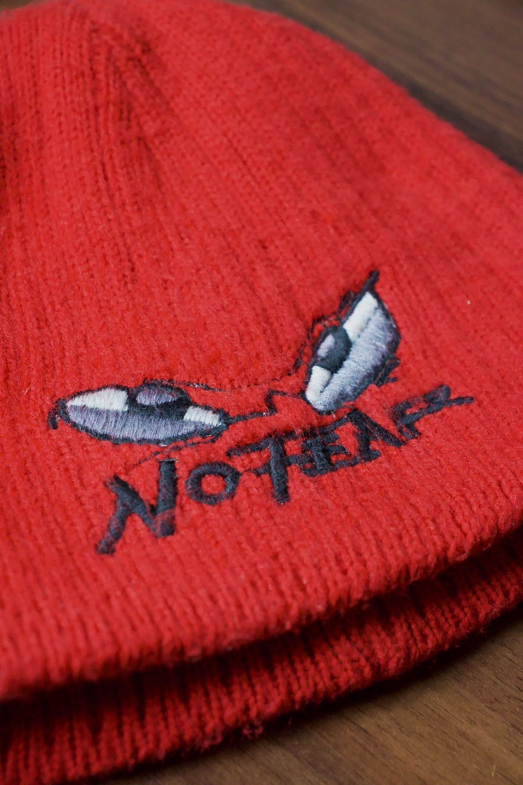 No Fear Rare 90’s No Fear Beanie Skatewear Size ONE SIZE - 5 Thumbnail