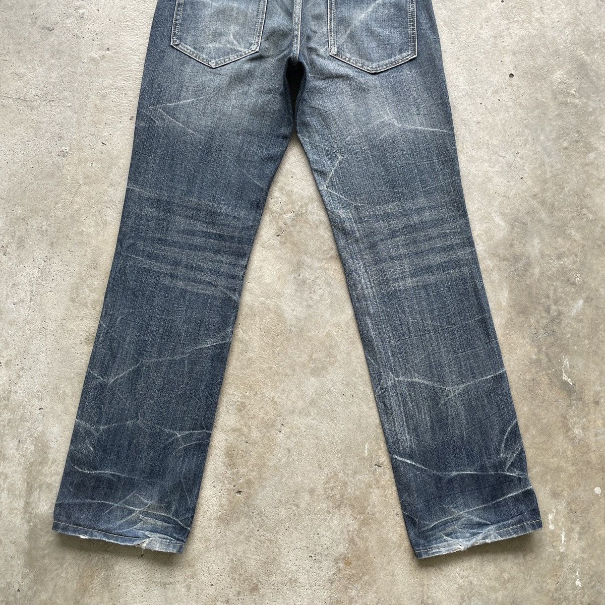 Japanese Brand W32💥 Vintage Japanese Distressed Jeans Faded Denim Pants Size US 32 / EU 48 - 9 Thumbnail