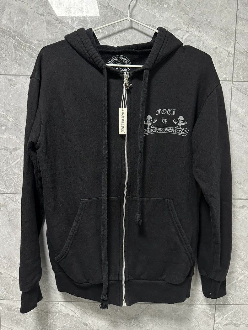Chrome Hearts Chrome Hearts Foti Sweatshirt with Skull Zipper Size US M / EU 48-50 / 2 - 1 Thumbnail