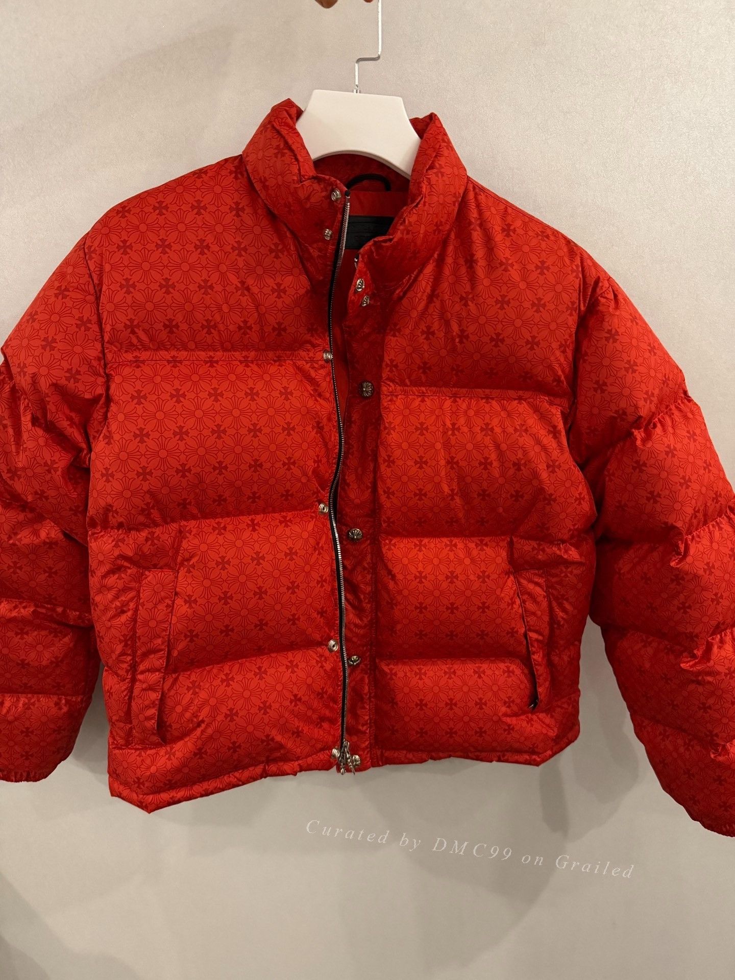 Chrome Hearts Chrome Hearts Red Down Jacket Size US M / EU 48-50 / 2 - 1 Thumbnail