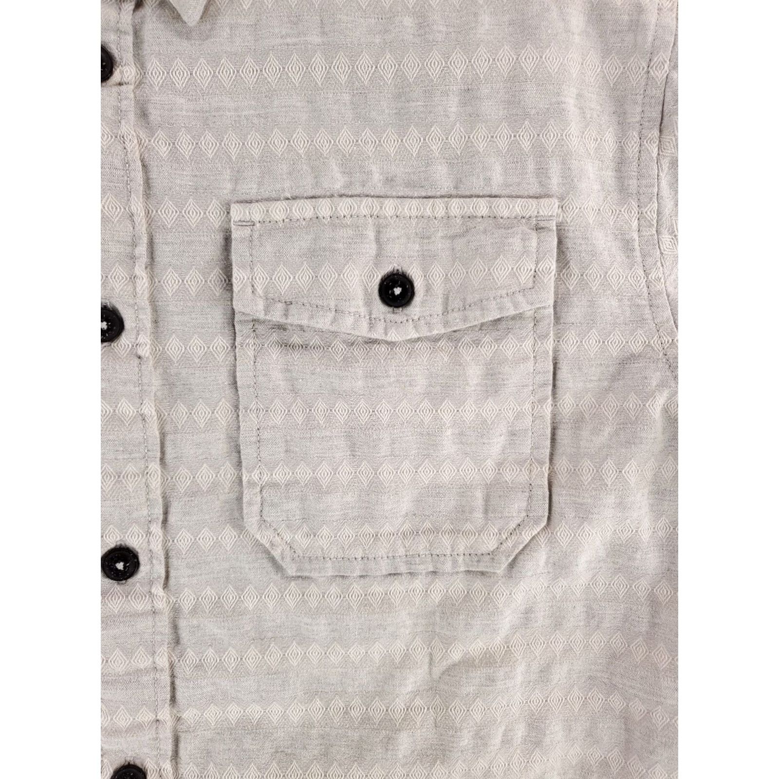 Howler Brothers Howler Brothers Button-Up Short Sleeve Shirt White Cream Mens S Size US S / EU 44-46 / 1 - 2 Thumbnail