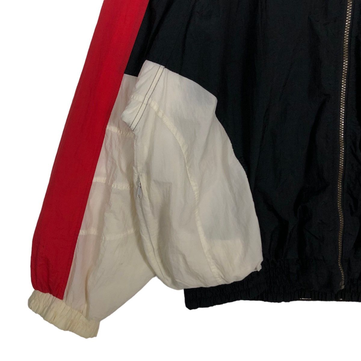 Nike 🔥90’s Vintage Nike Bomber Jacket Big Swoosh Design Size US L / EU 52-54 / 3 - 3 Thumbnail
