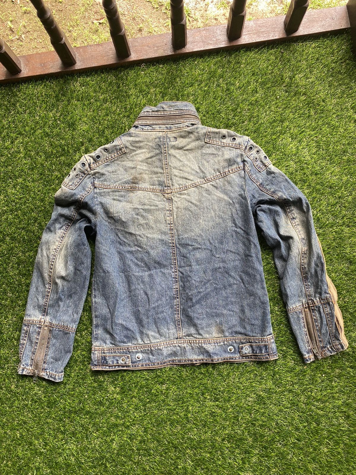 In The Attic 🔥 Distressed 🔥 Vintage In The Attic Jacket - Punk Design Size M / US 6-8 / IT 42-44 - 7 Thumbnail