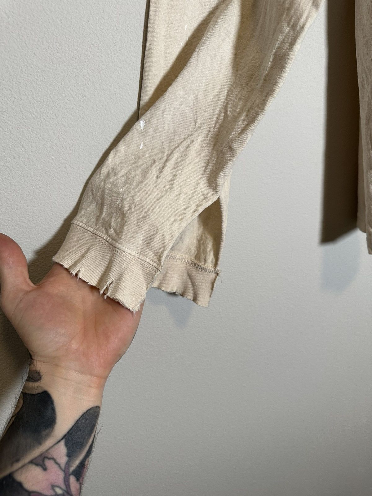 Maison Margiela Maison Margiela Hamdwritten Long sleeve shirt Size US L / EU 52-54 / 3 - 5 Thumbnail
