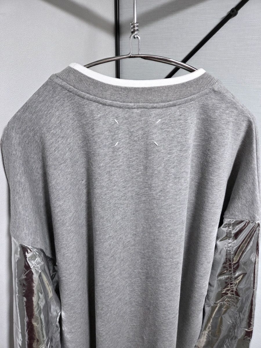 Maison Margiela MAISON MARGIELA 1 METALLIC SLEEVE SWEATSHIRT Size US L / EU 52-54 / 3 - 7 Thumbnail
