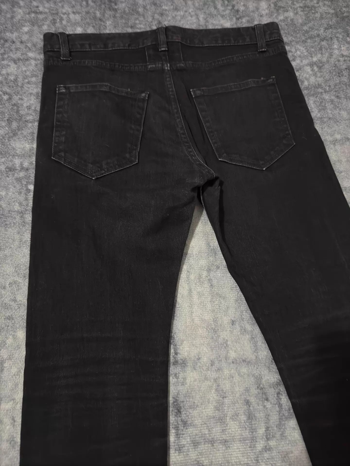 Saint Laurent Paris Saint Laurent 13FW Hedi Slimane Black Claw Skinny Jeans 29 Size US 29 - 4 Thumbnail