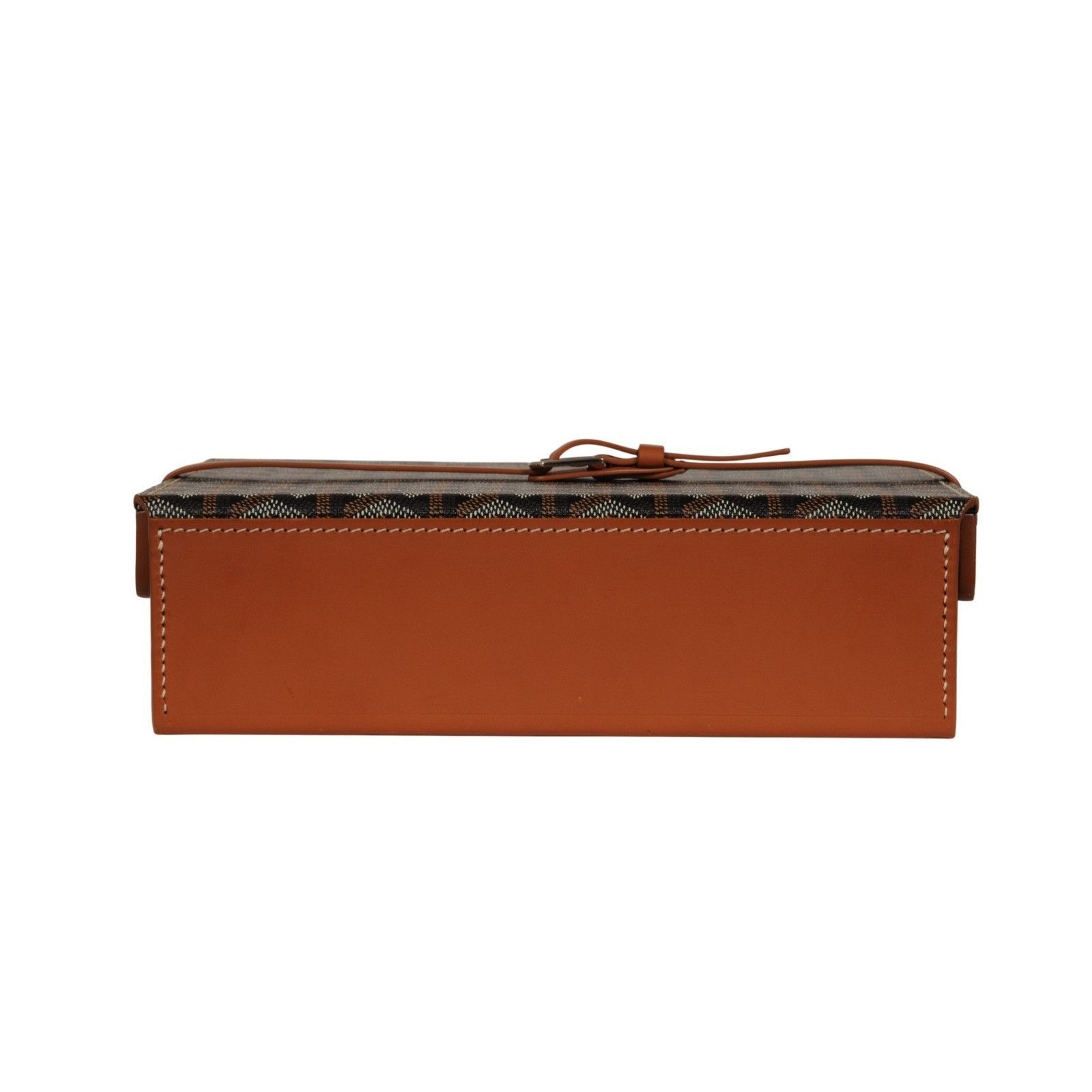 Goyard Montre De Voyage Eight Watch Box Black Tan Travel Trunk Size ONE SIZE - 7 Thumbnail