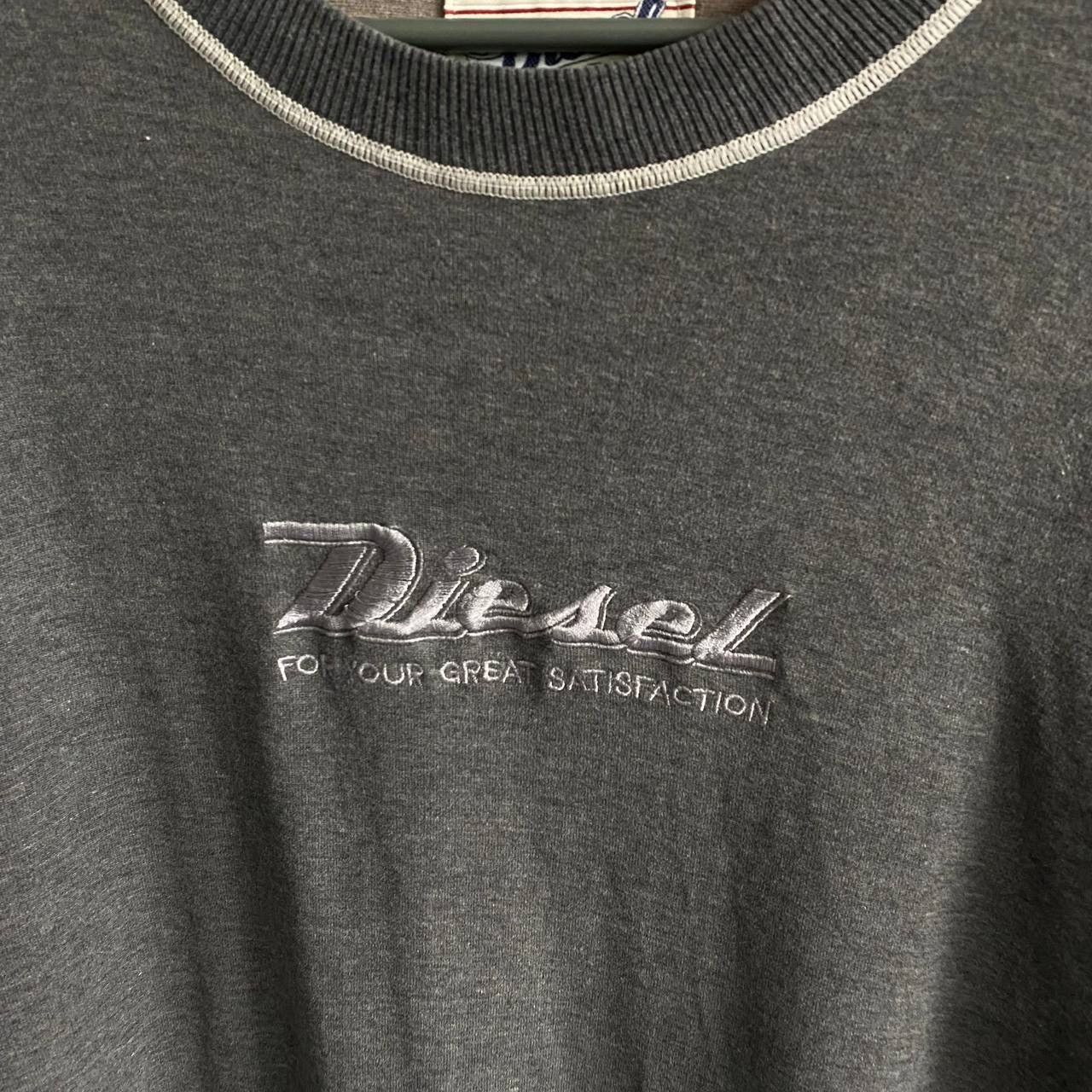 Diesel × Vintage Vintage Diesel big logo 90’s Japanese y2k sweatshirt Size US M / EU 48-50 / 2 - 2 Thumbnail