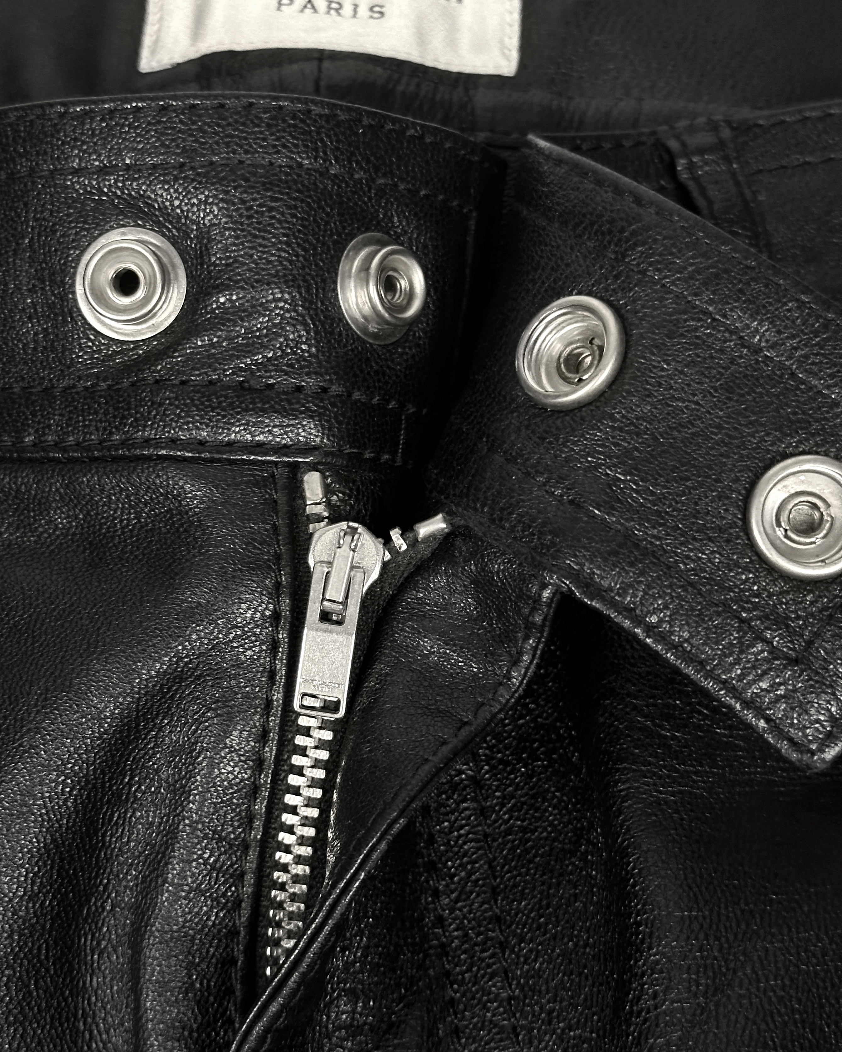 Saint Laurent Paris Saint Laurent Multi Zip Leather Biker Pants Size US 36 / EU 52 - 10 Thumbnail