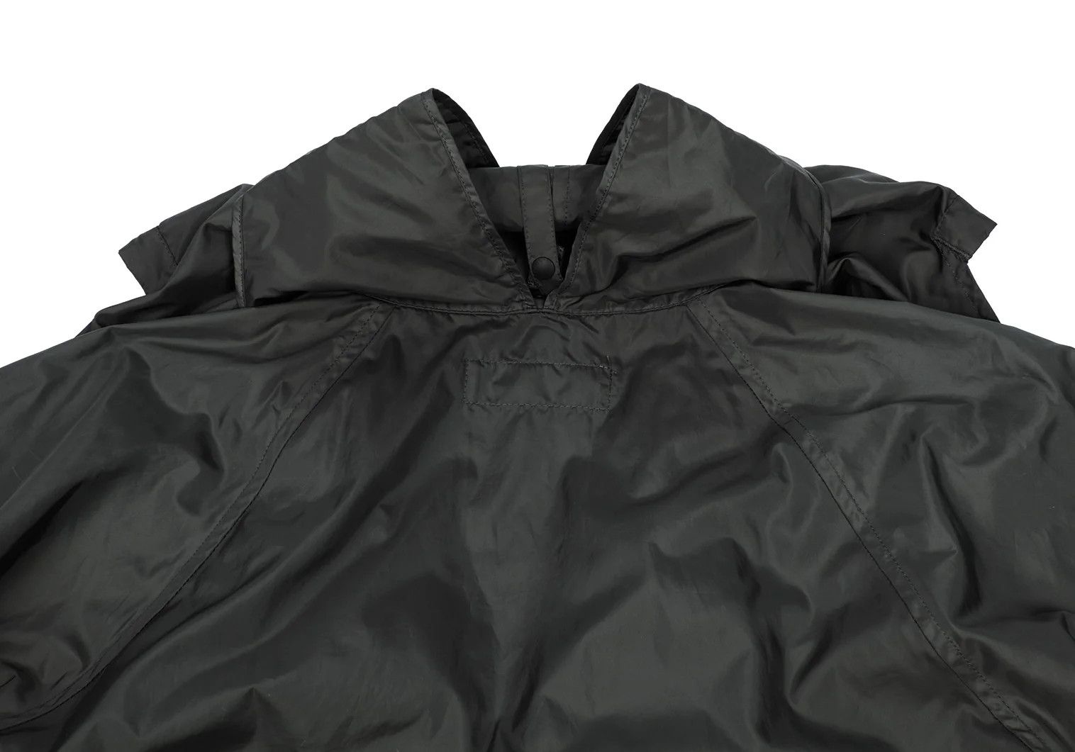 Issey Miyake Hooded Removable Design Polyester Coat in Gray Size US M / EU 48-50 / 2 - 16 Thumbnail