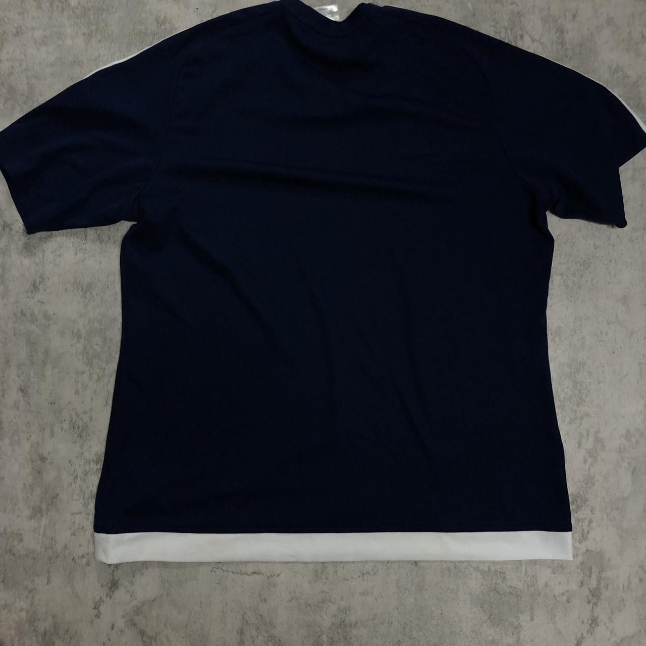 Adidas Navy Adidas T-shirt #AdidasTee Size US XL / EU 56 / 4 - 4 Thumbnail