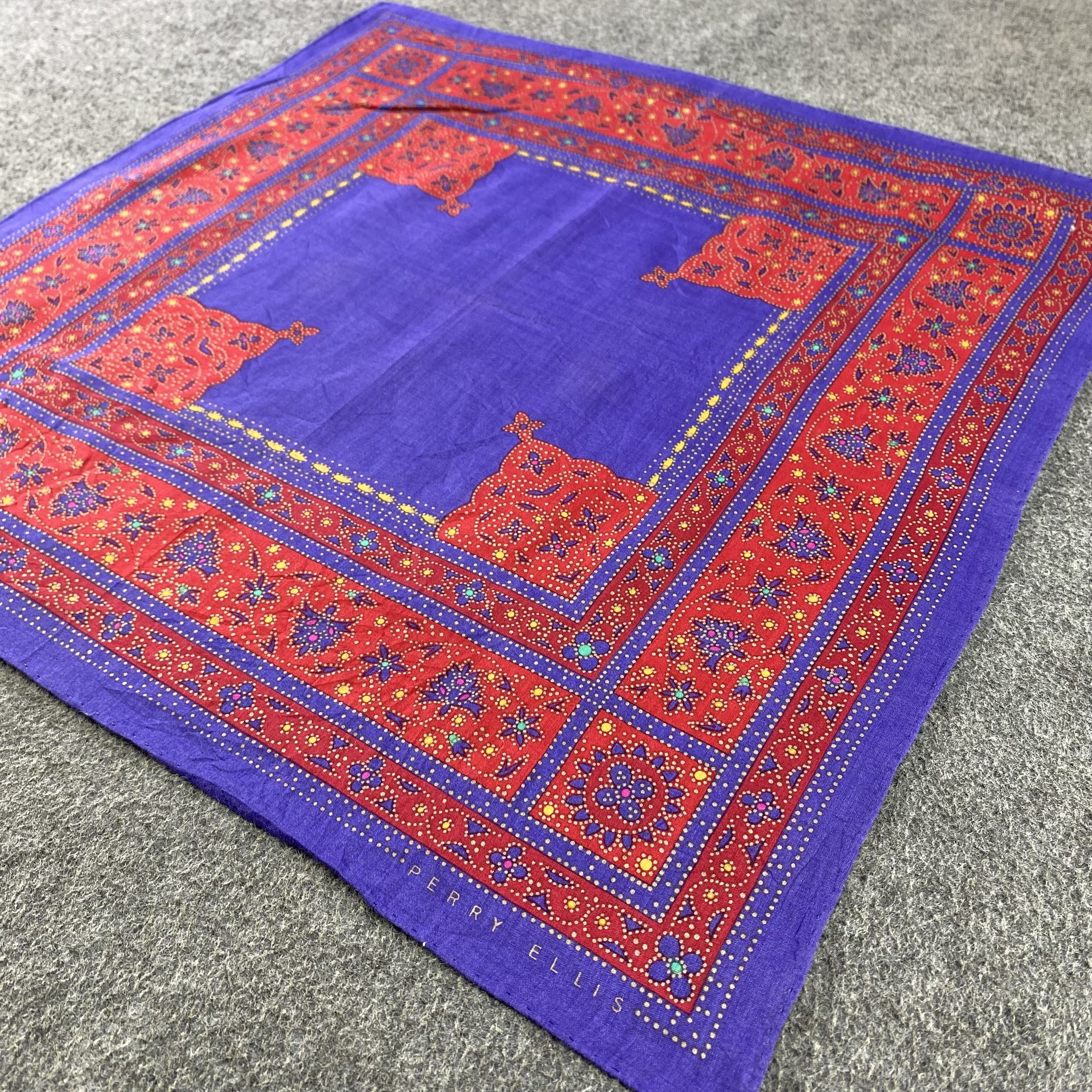 Perry Ellis Perry Ellis Handkerchief/Neckerchief/Bandana HC866 Size ONE SIZE - 2 Thumbnail